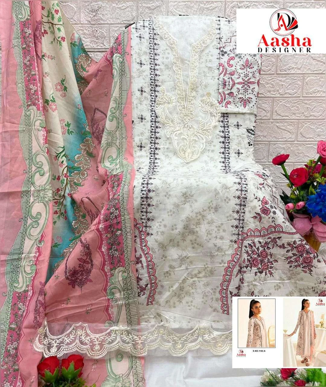 Aasha Designer Aasha Designer Design No – 1182