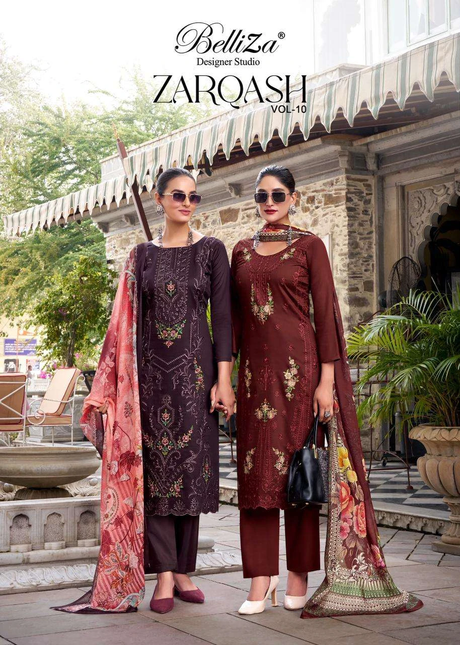 Belliza Designer Studio Zarqash Vol 10