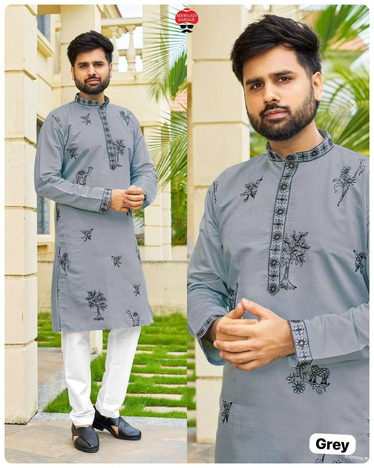 Blue Hills Manyavar Pastel Colors Edition