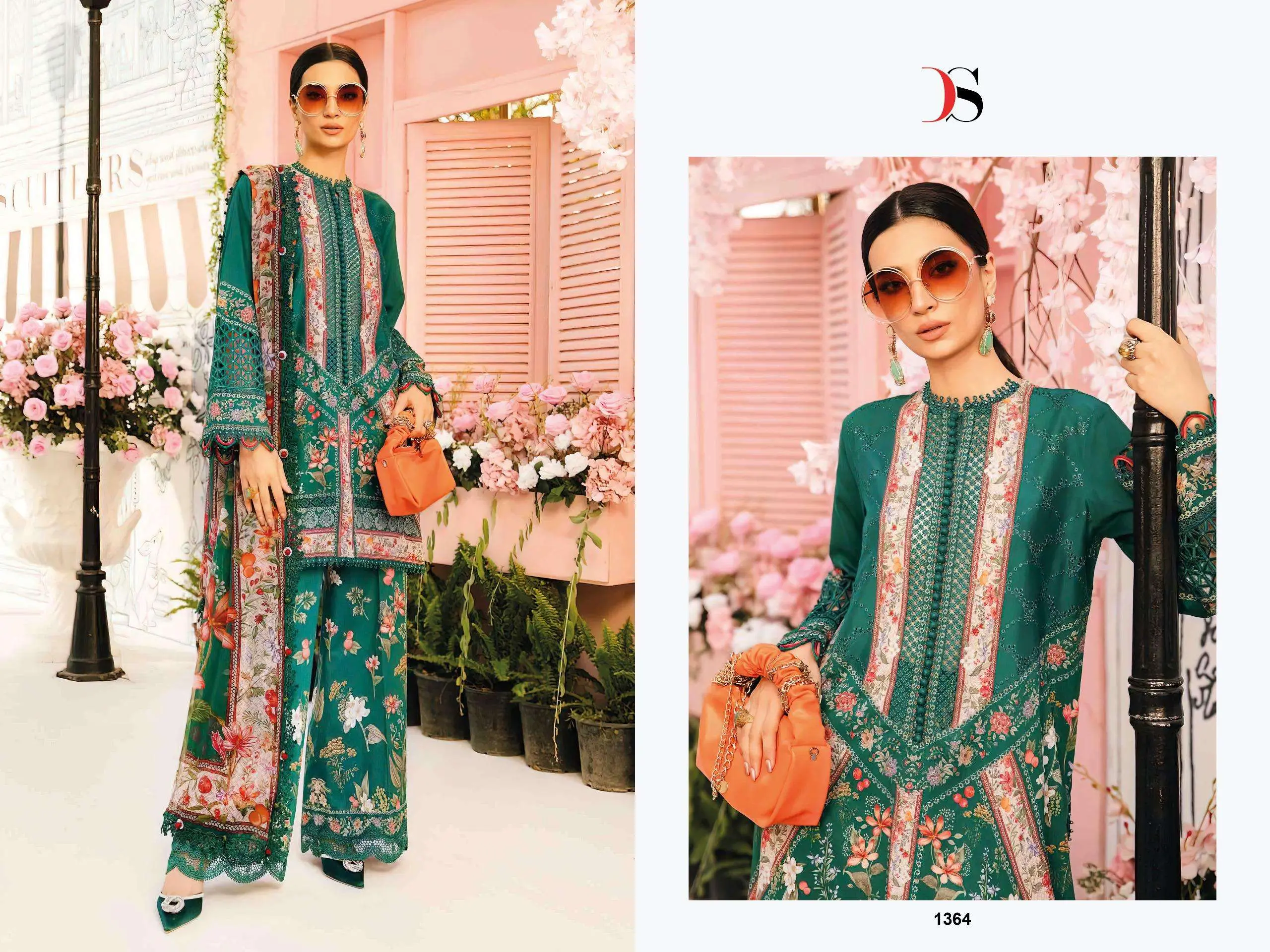 Deepsy Suits Maria B M Prints 25 Vol 3