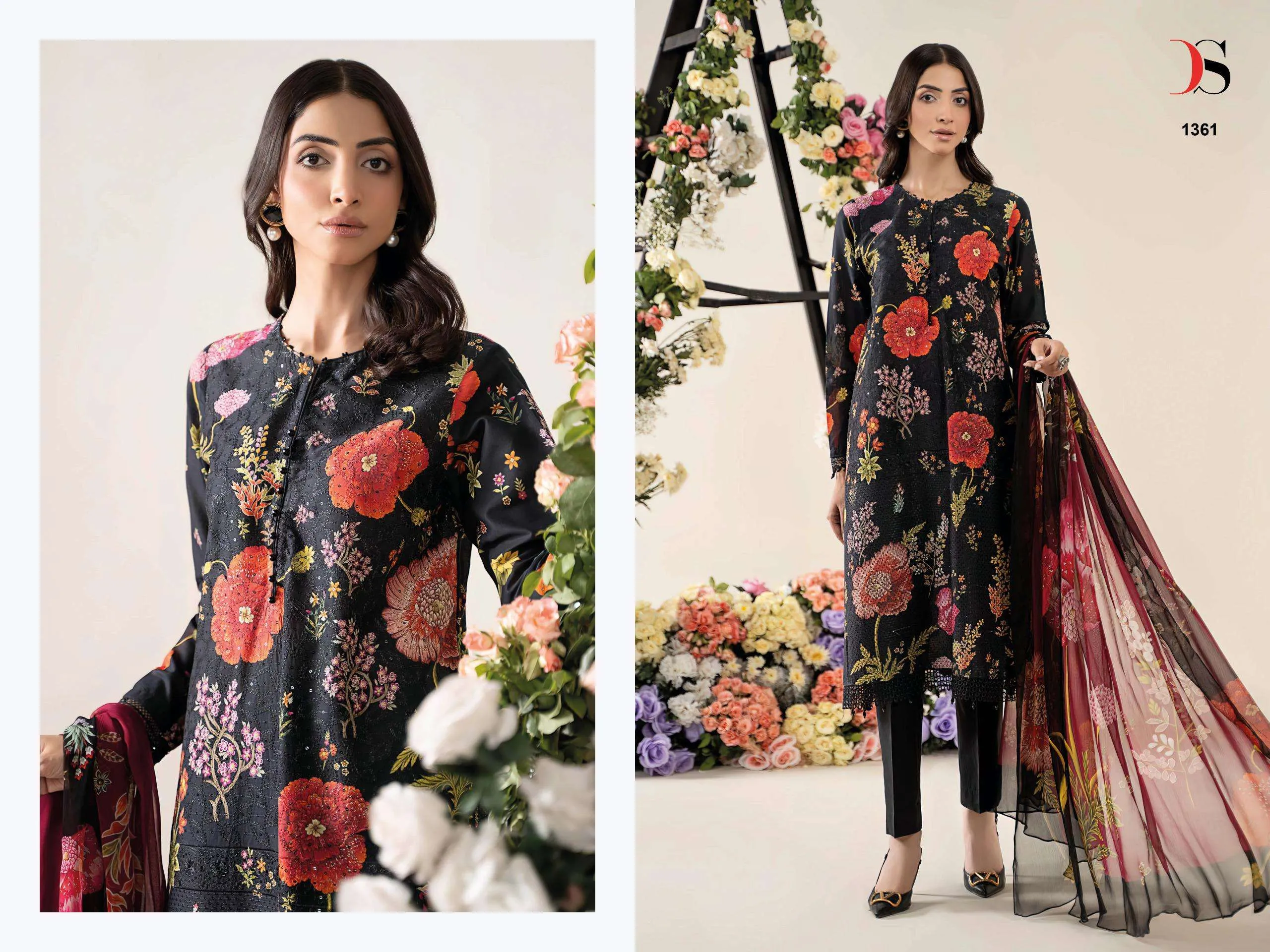 Deepsy Suits Maria B M Prints 25 Vol 3