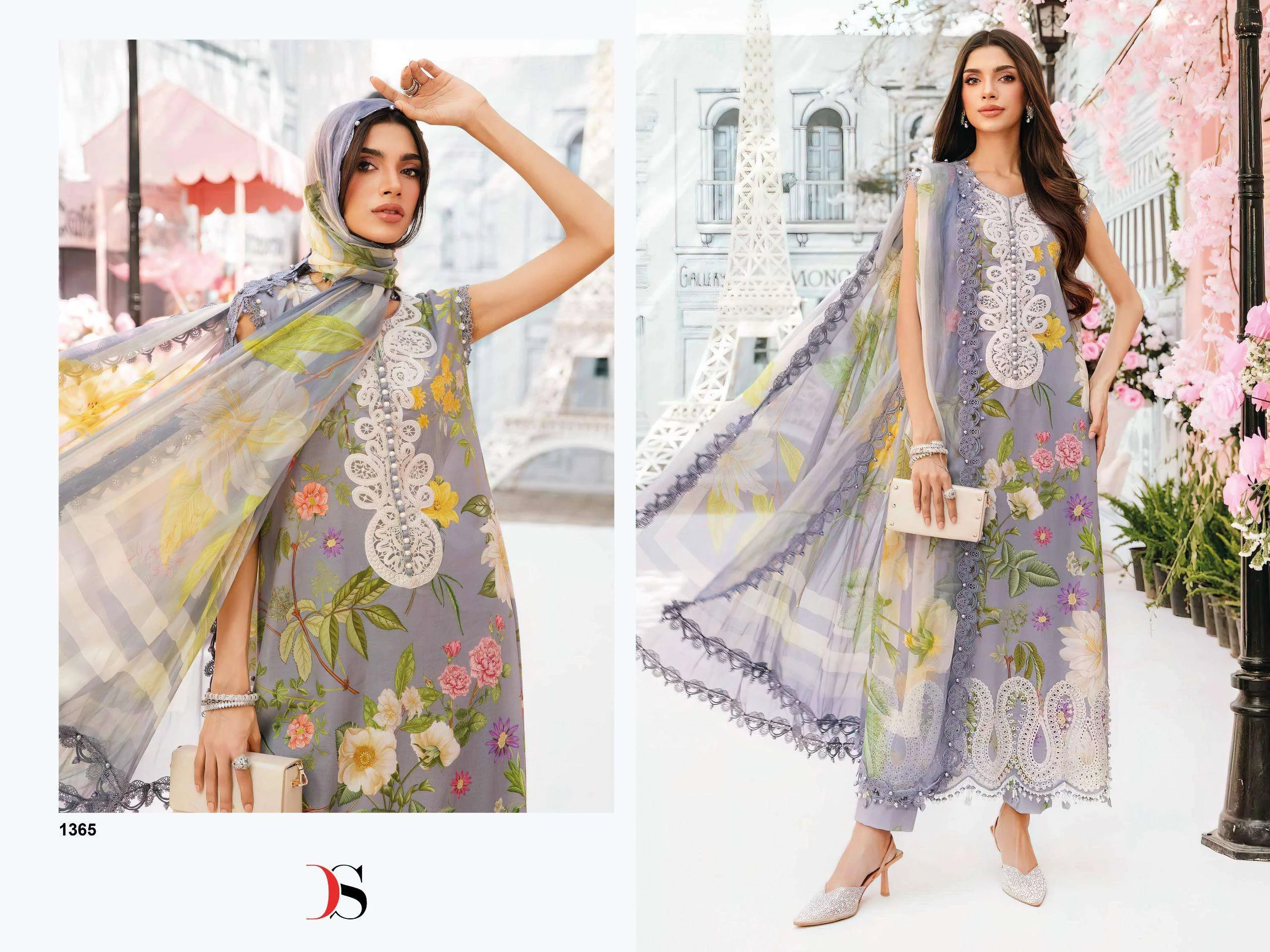 Deepsy Suits Maria B M Prints 25 Vol 3