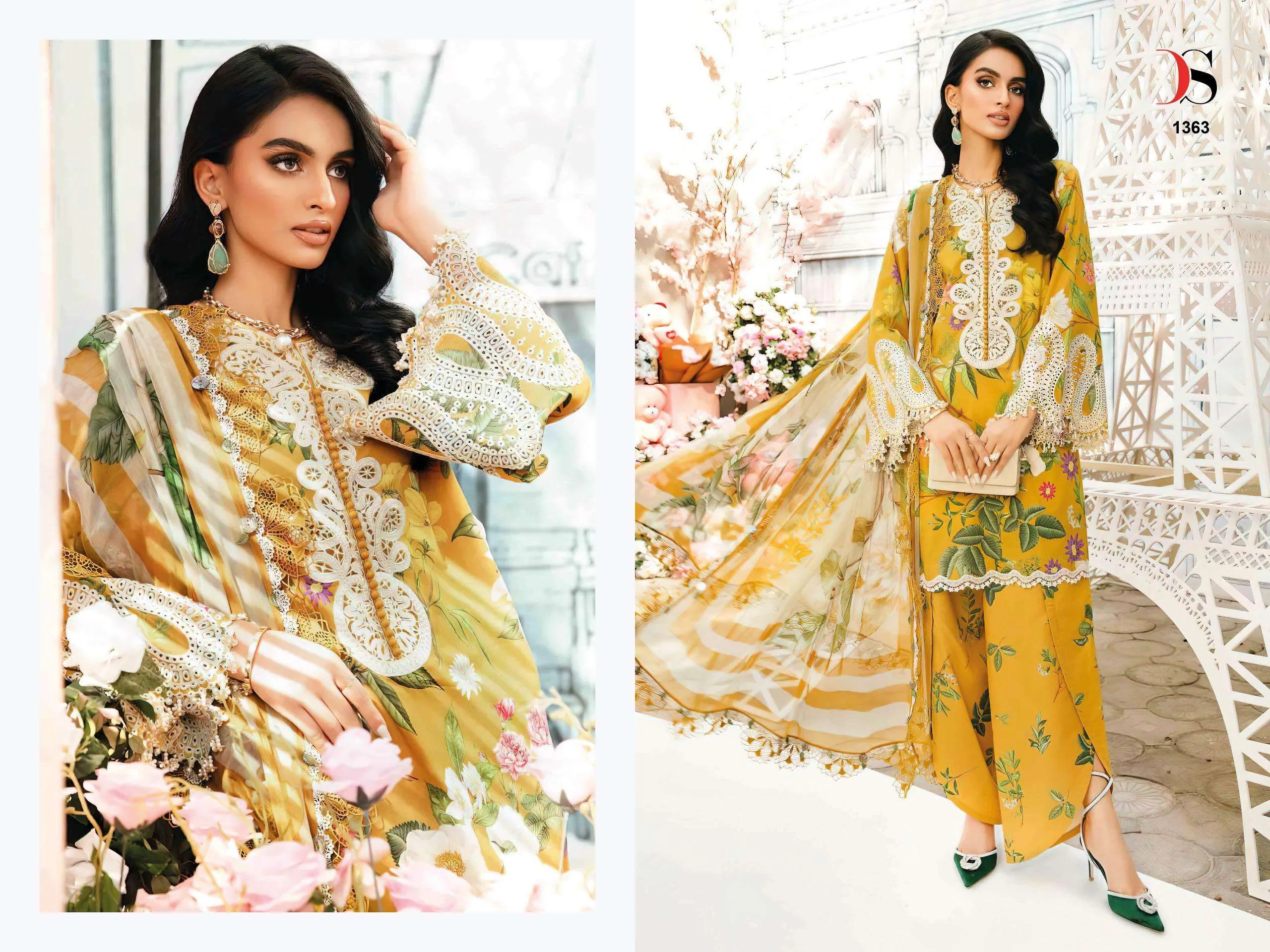 Deepsy Suits Maria B M Prints 25 Vol 3
