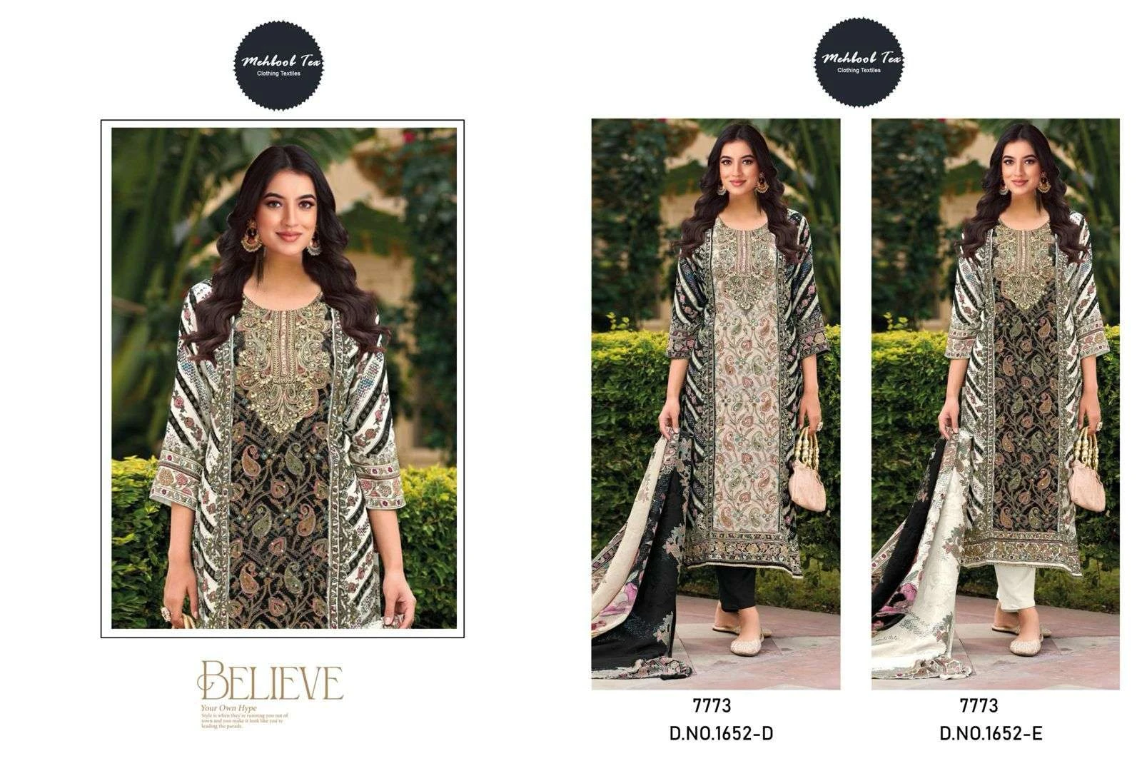 Mehboob Tex Mehboob Tex Design No – 1652 De