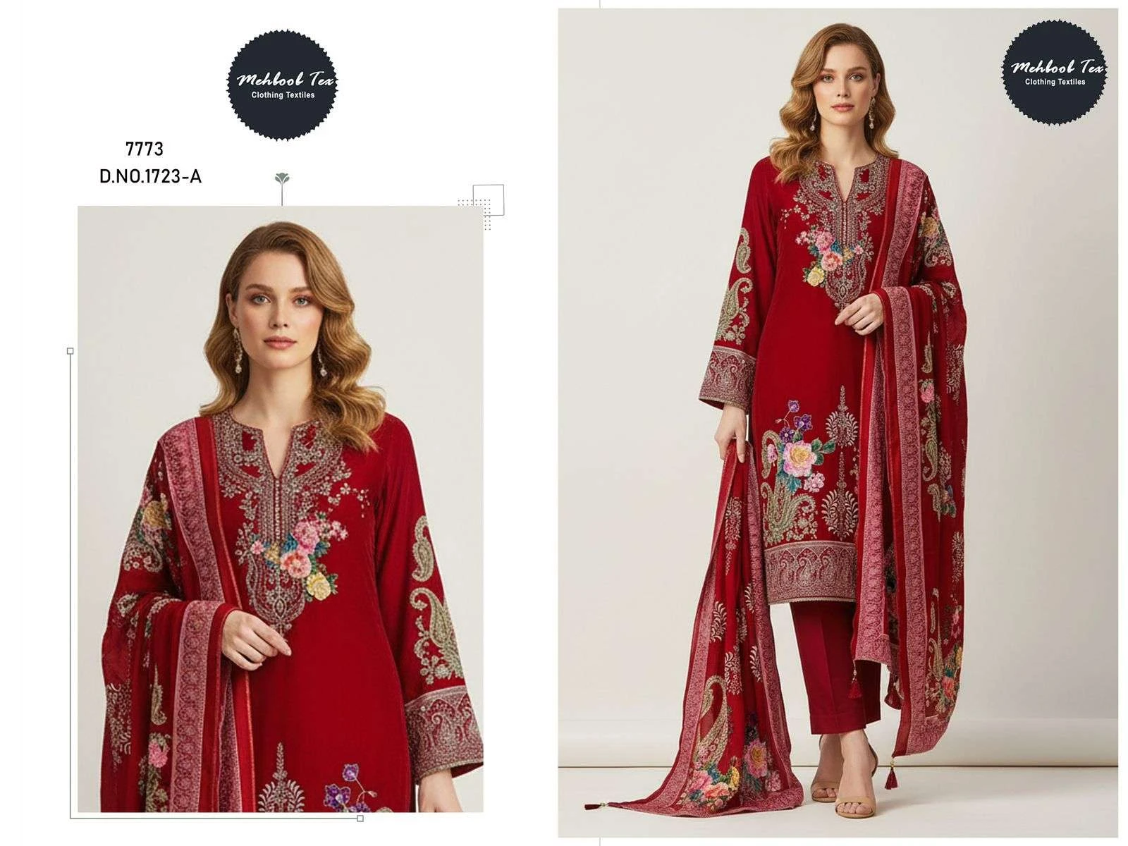 Mehboob Tex Mehboob Tex Design No – 1723