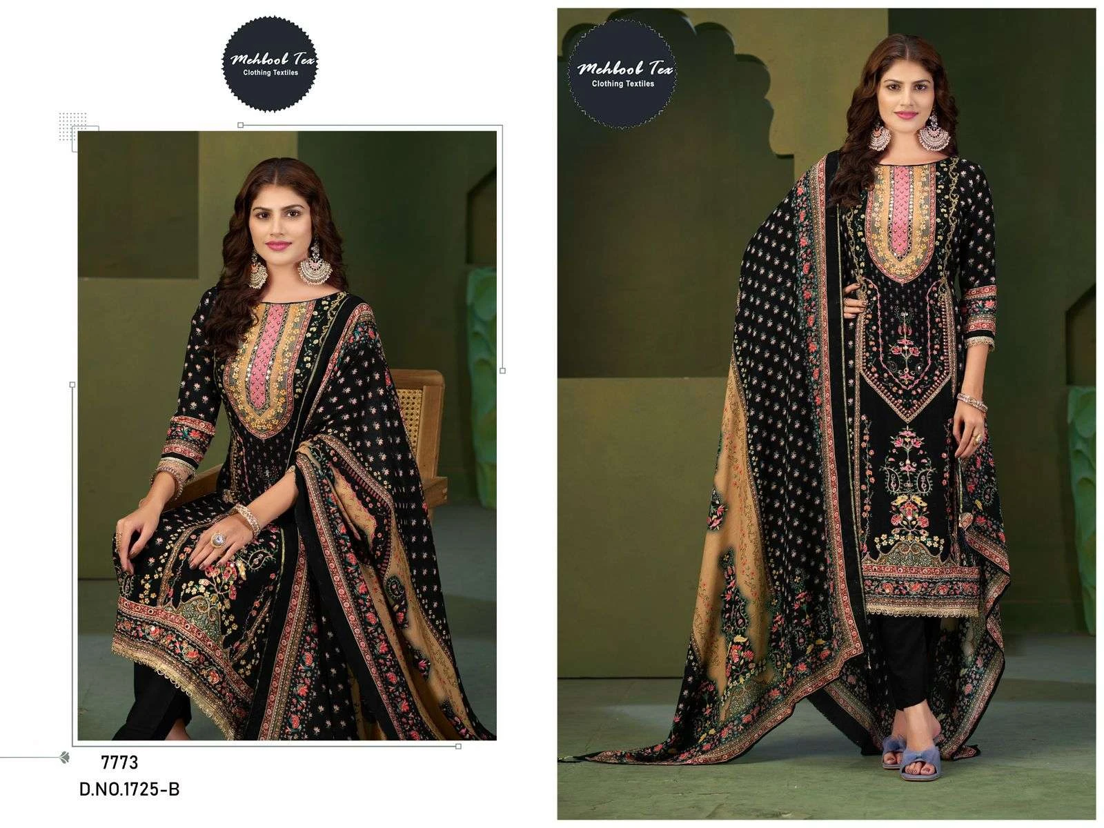 Mehboob Tex Mehboob Tex Design No – 1725 Abcd