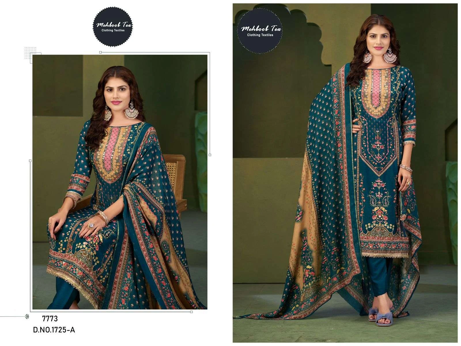 Mehboob Tex Mehboob Tex Design No – 1725 Abcd