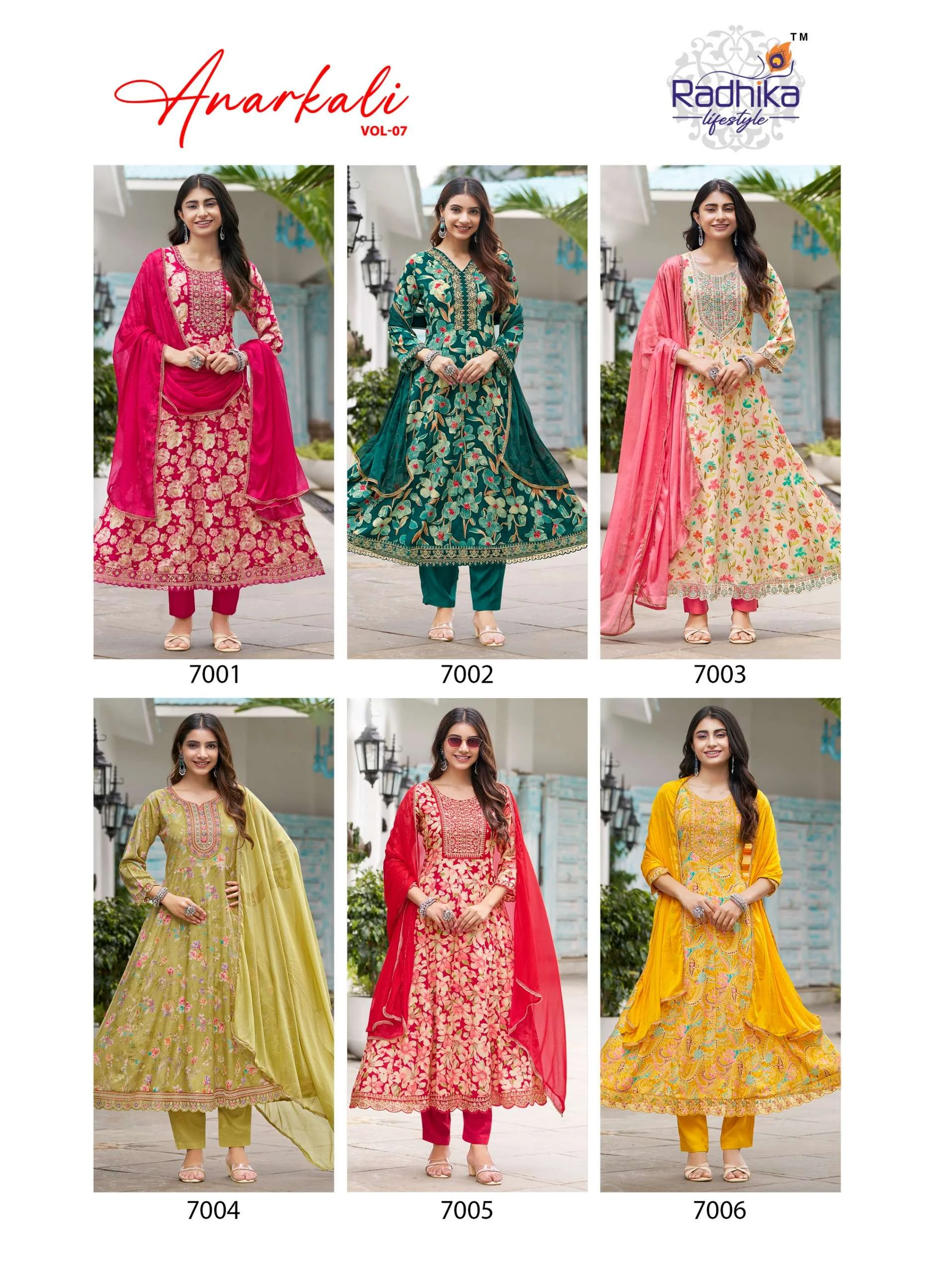 Radhika Life Style Anarkali Vol 7