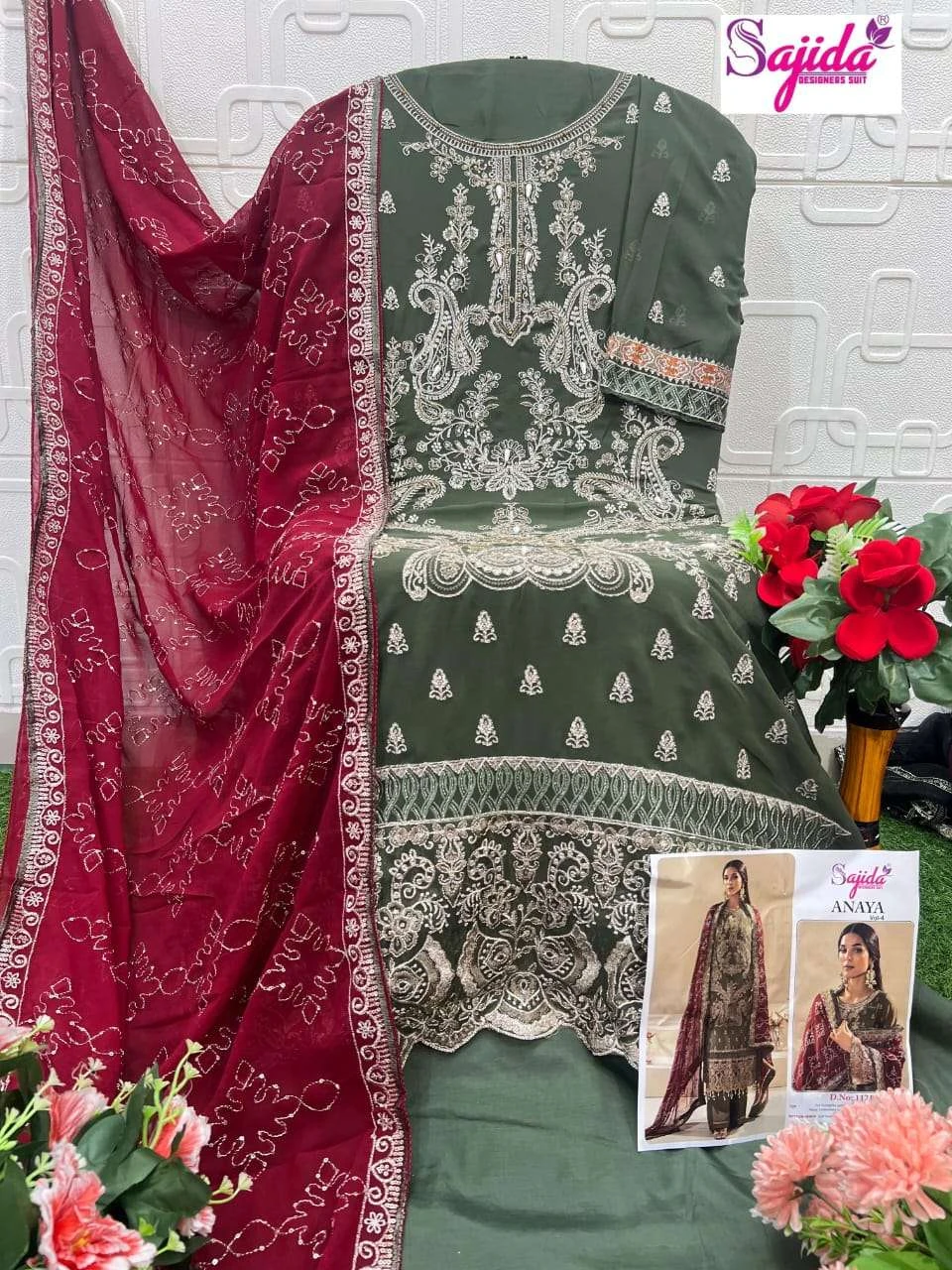 Sajida Designer Design No – 1119-1120-1121