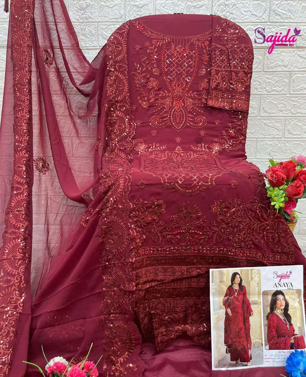 Sajida Sajida Designer Design No – 1051-1052-1053