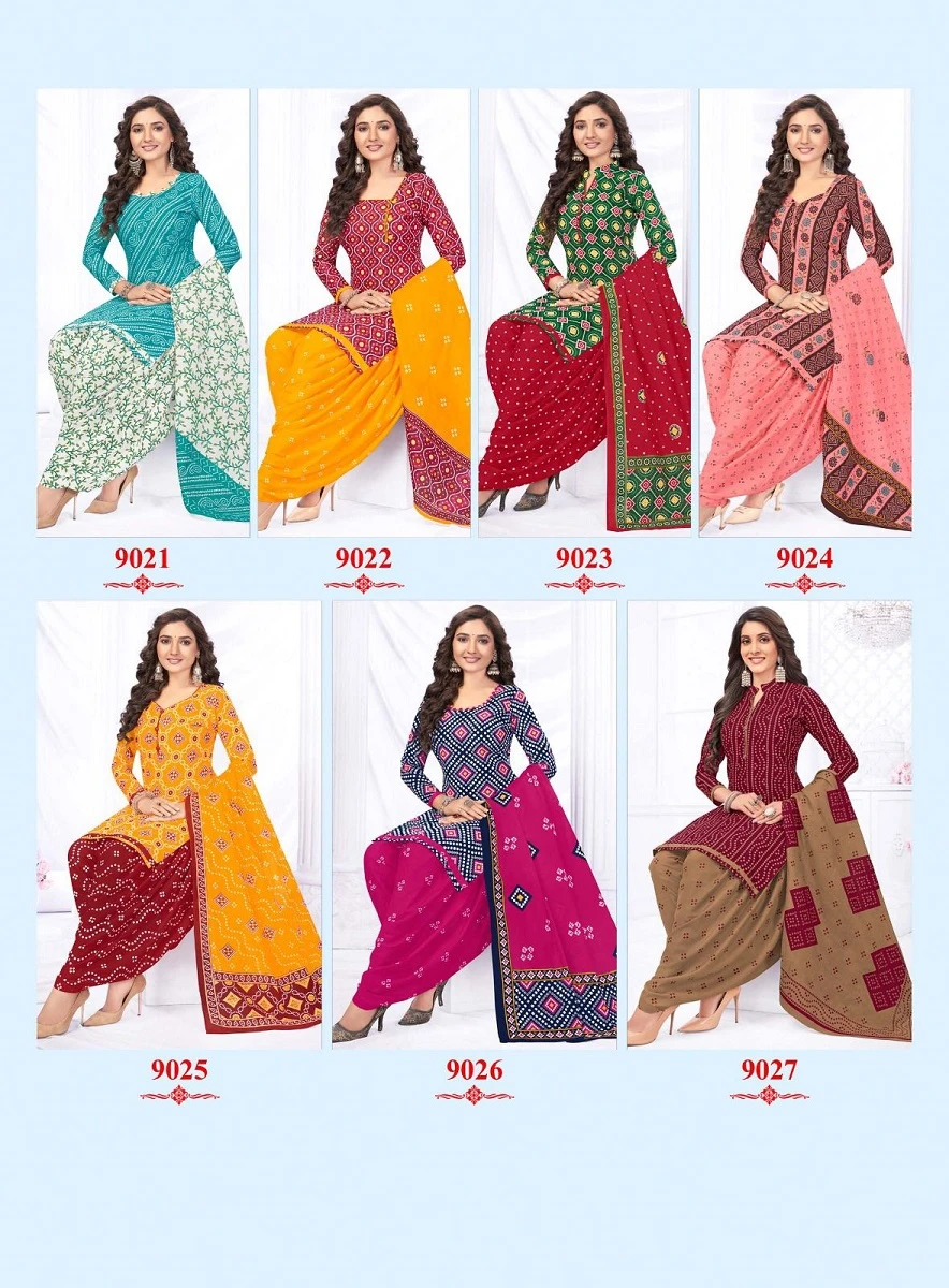 Sidhi Vinayak Pankhi Bandhani Colorful