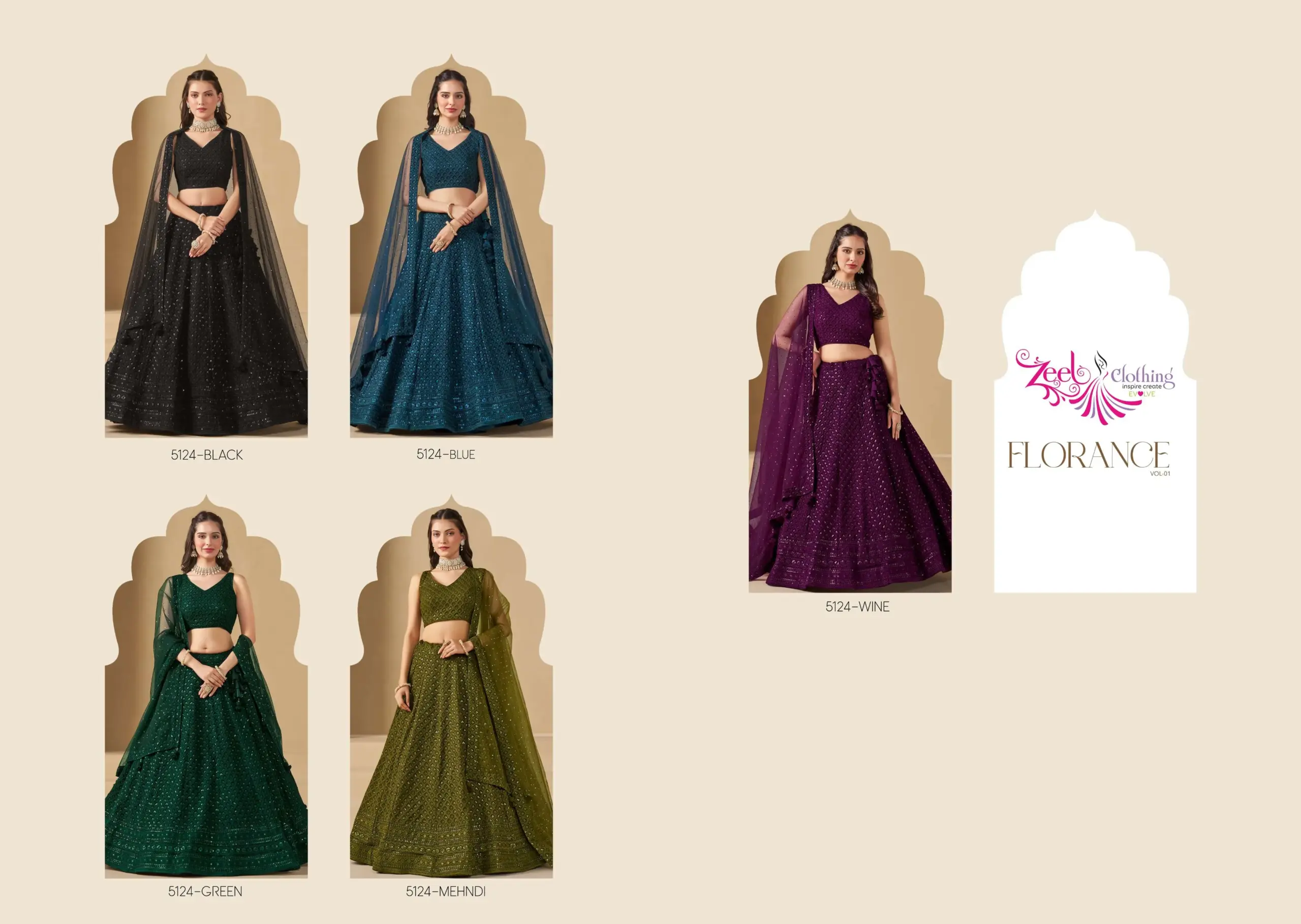 Zeel Clothing Florance Vol 1
