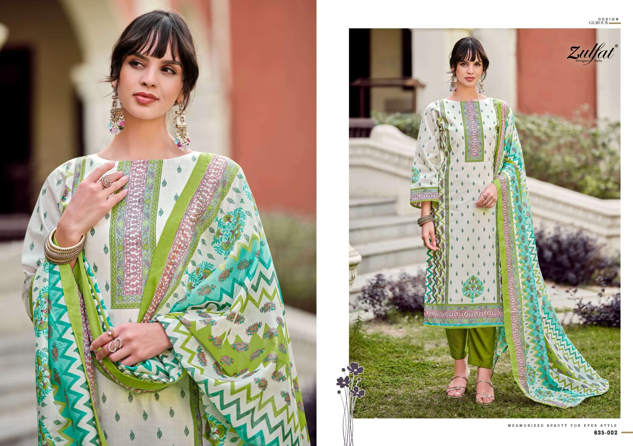 Zulfat Designer Suits Farhana Vol 9