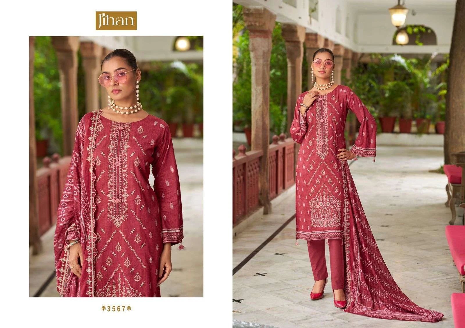 Jihan Bin Saeed Lawn Collection Vol 18