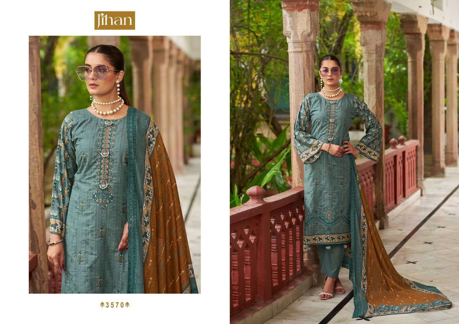 Jihan Bin Saeed Lawn Collection Vol 18