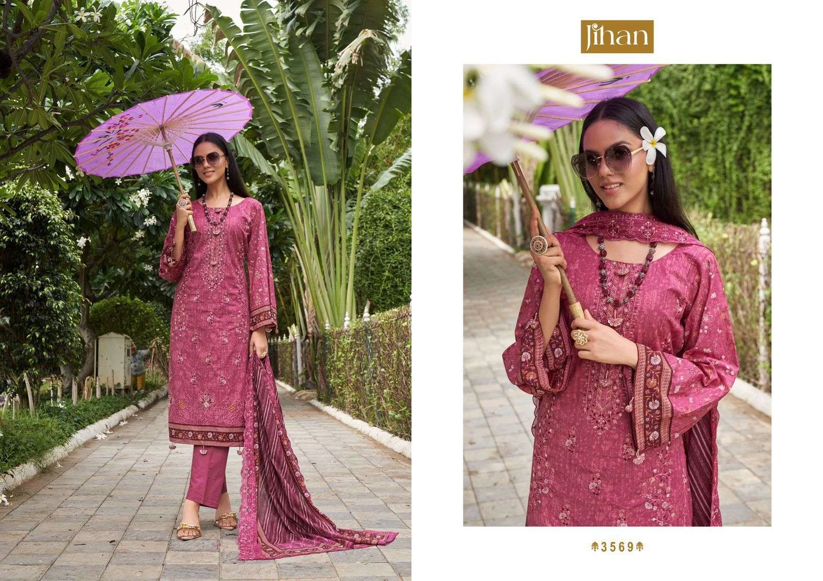 Jihan Bin Saeed Lawn Collection Vol 18