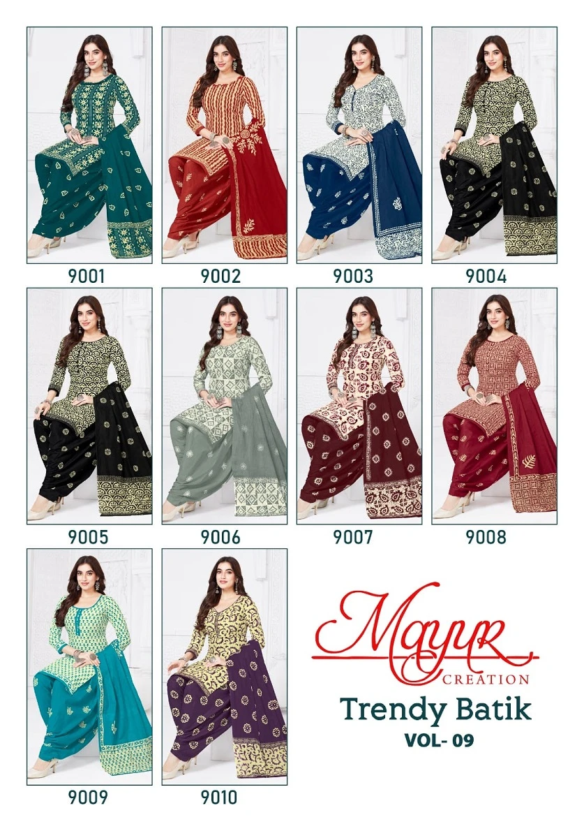 Mayur Trendy Batic Vol 9