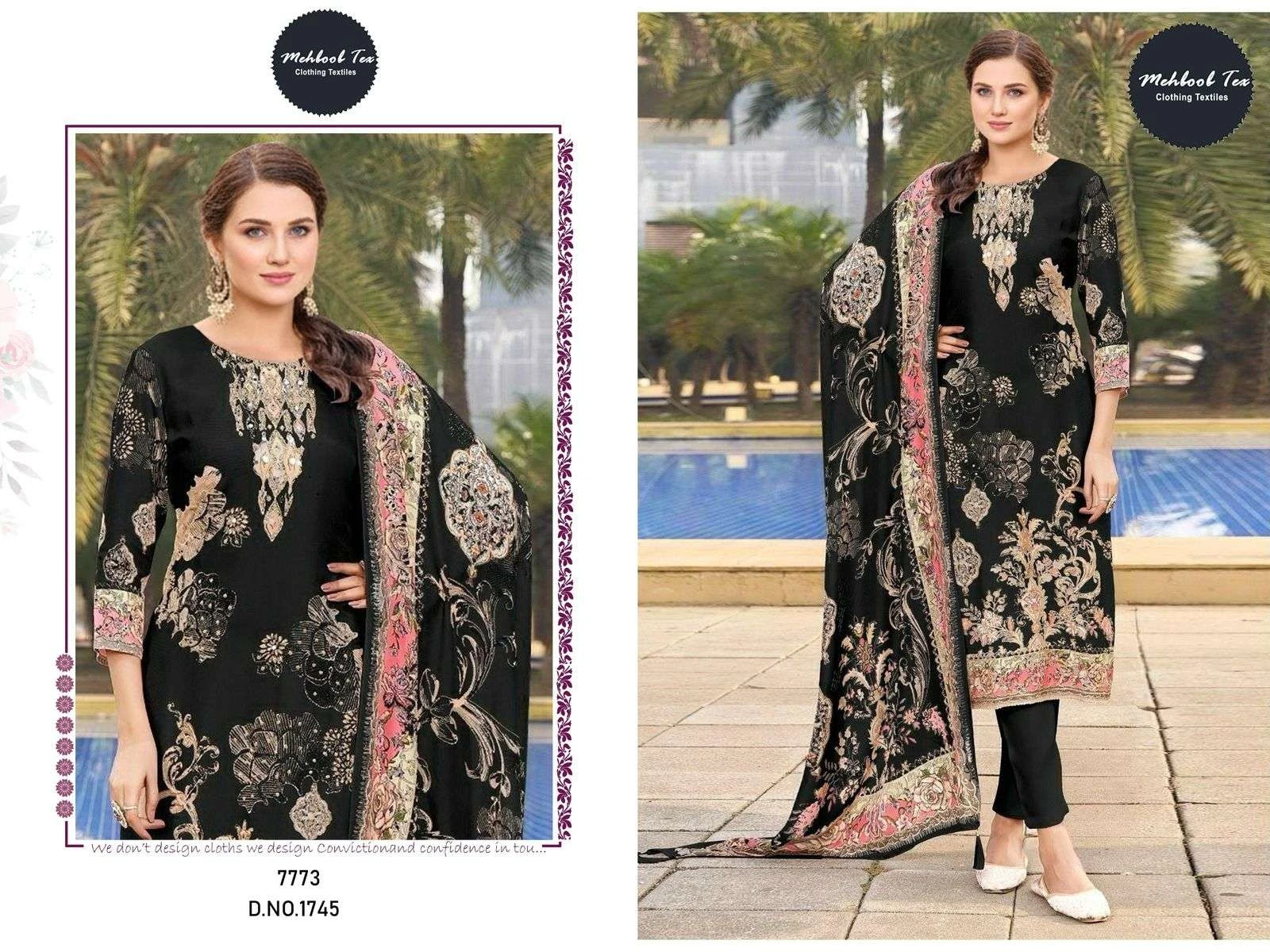 Mehboob Tex Design No – 1745-1746
