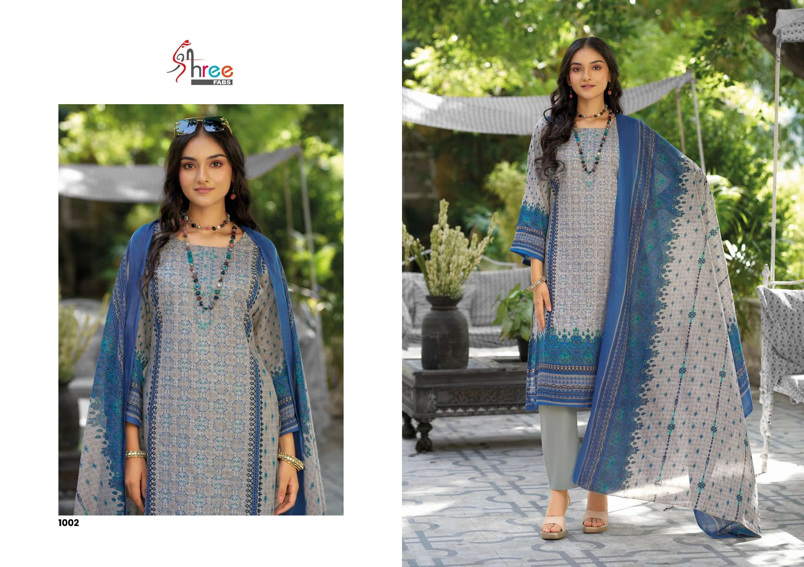 Shree Fab Riwayat Lawn Embroidered Collection