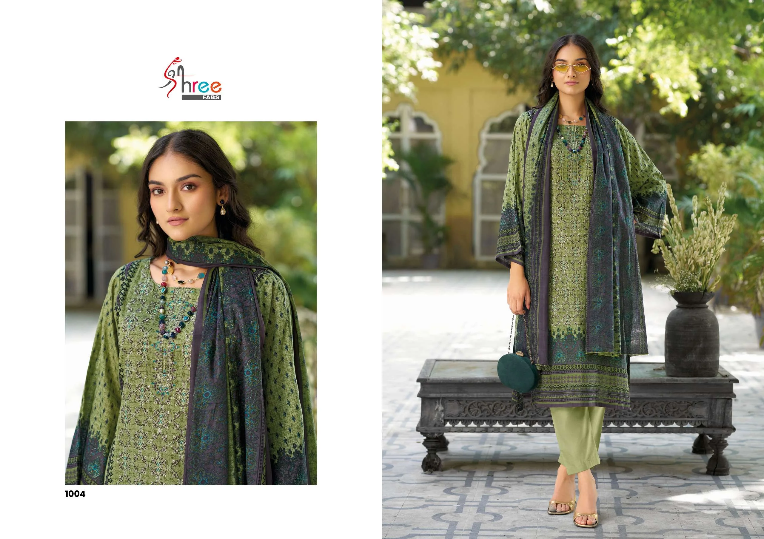 Shree Fab Riwayat Lawn Embroidered Collection