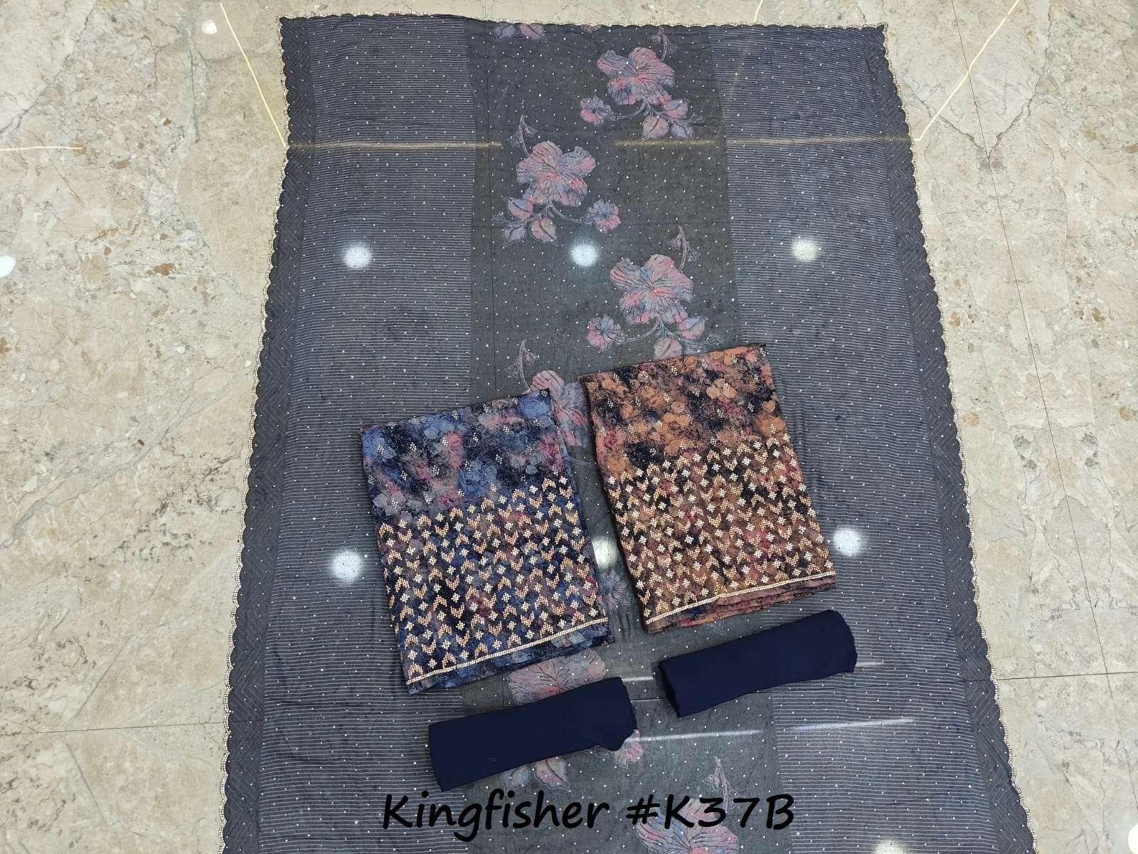 Vishwam Fabric Kingfisher