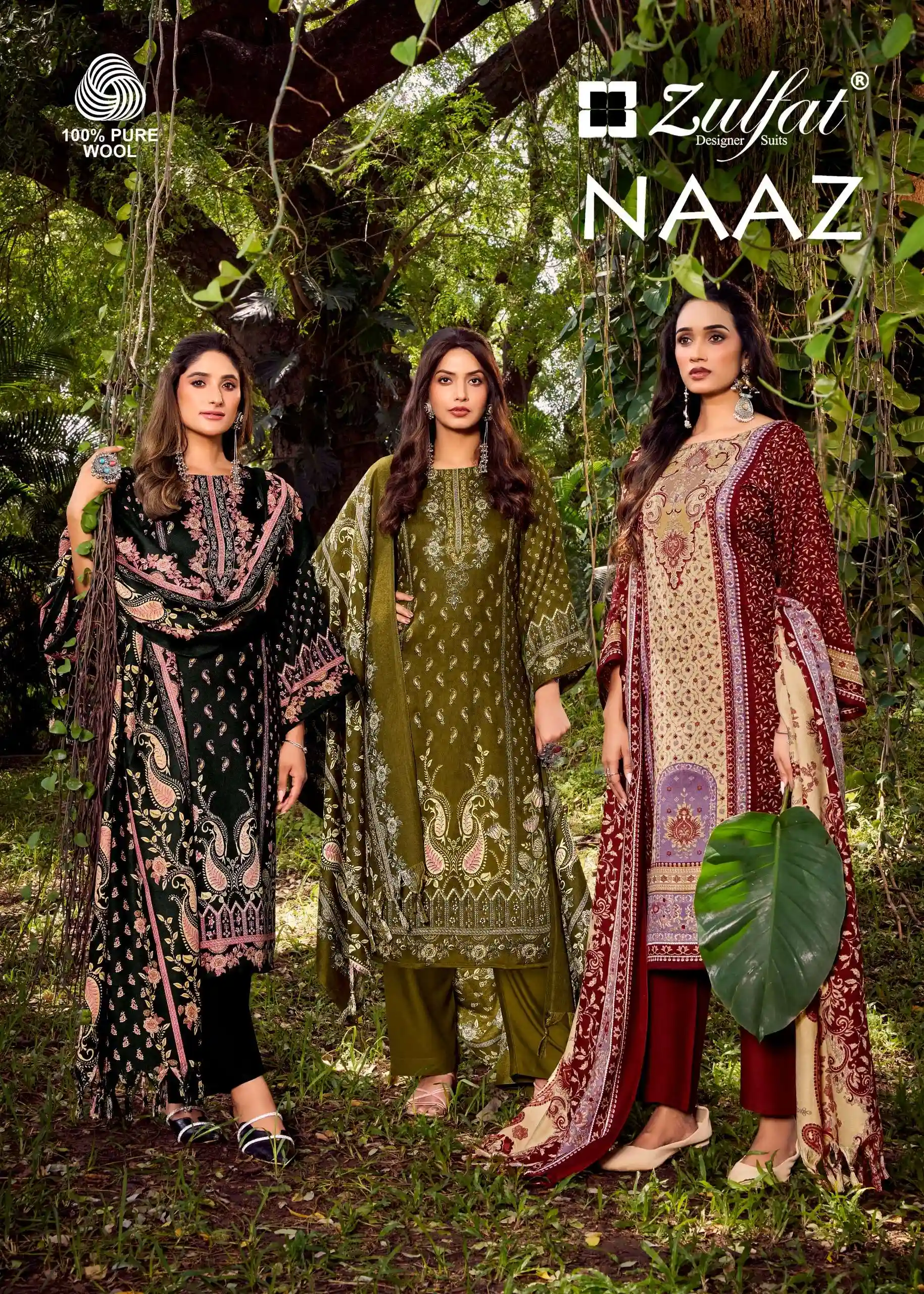 Zulfat Designer Suits Naaz