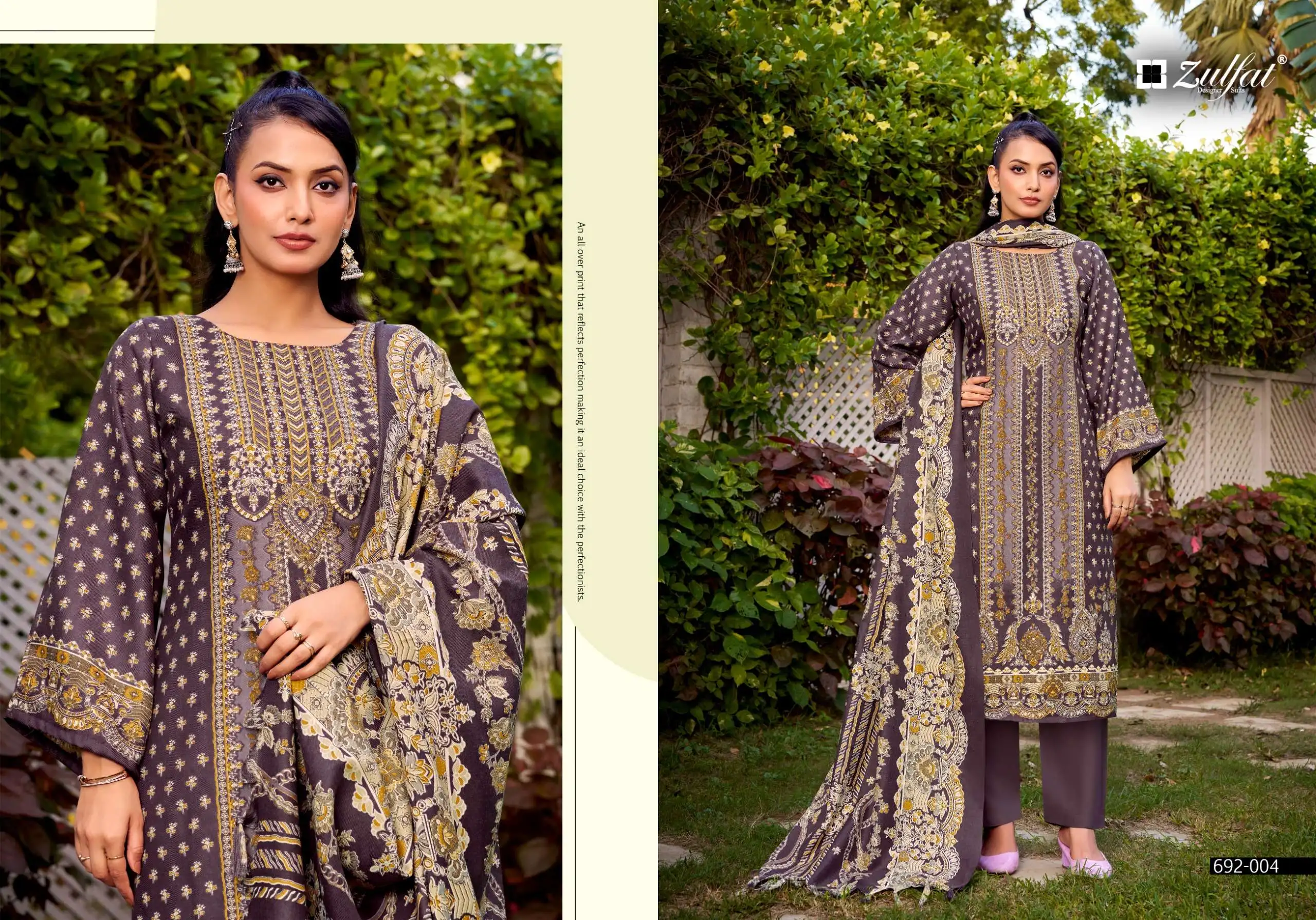 Zulfat Designer Suits Naaz
