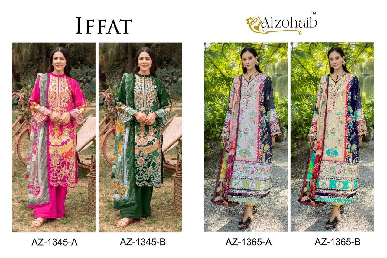 Al Zohaib Design No – 1345 Ab – 1365 Ab