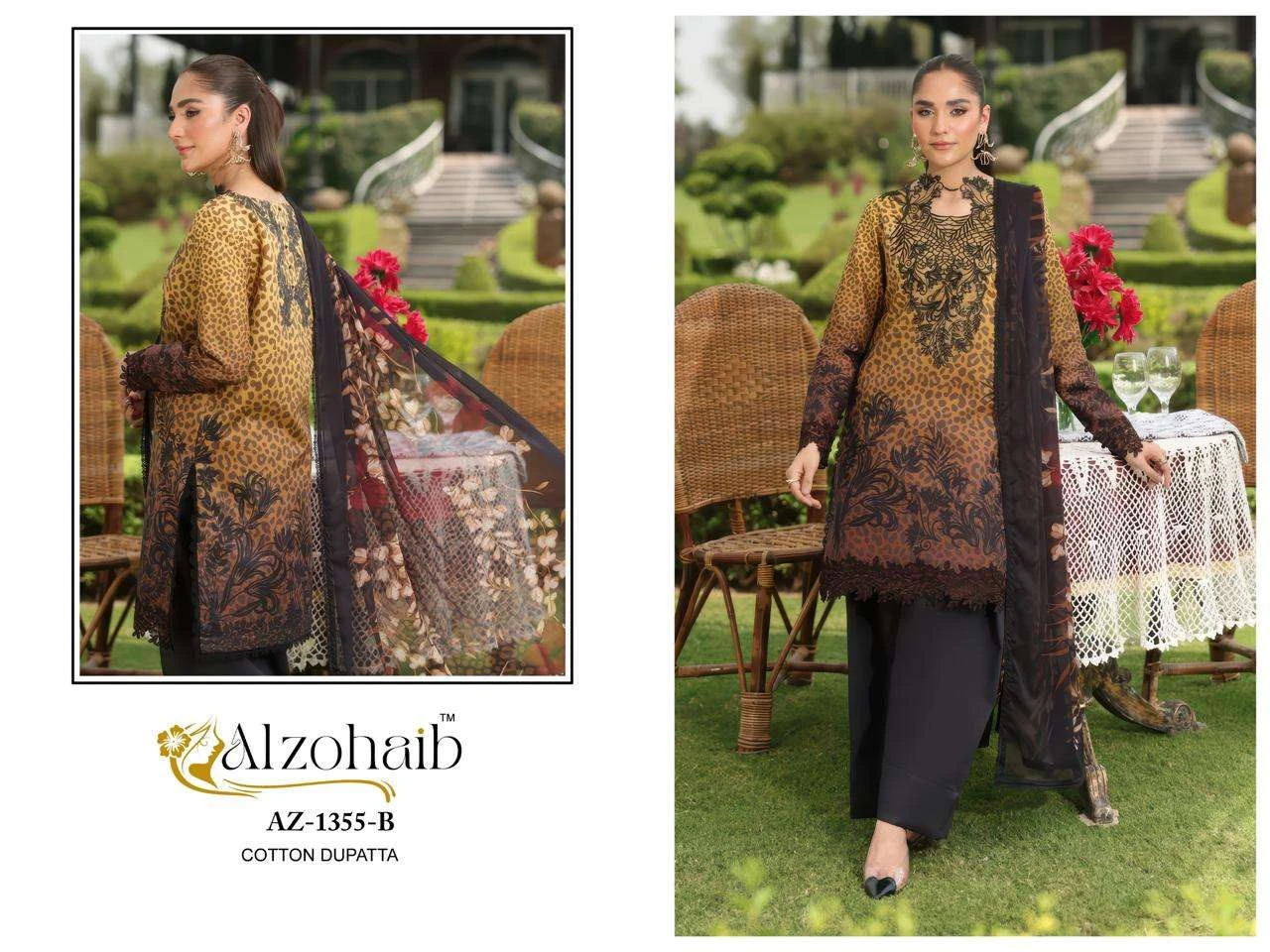 Al Zohaib Design No – 1347 Ab – 1355 Ab