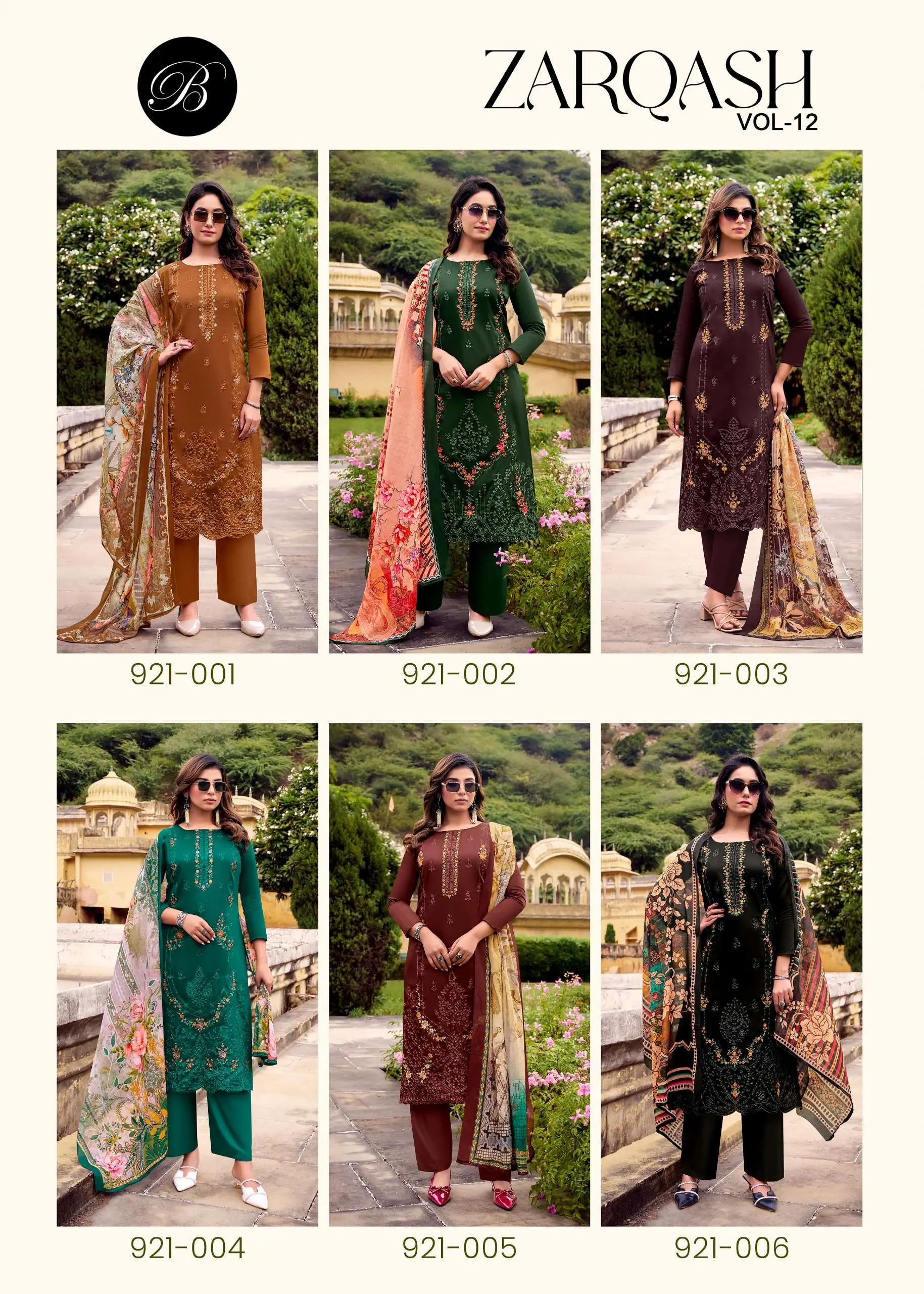 Belliza Designer Studio Zarqash Vol 12