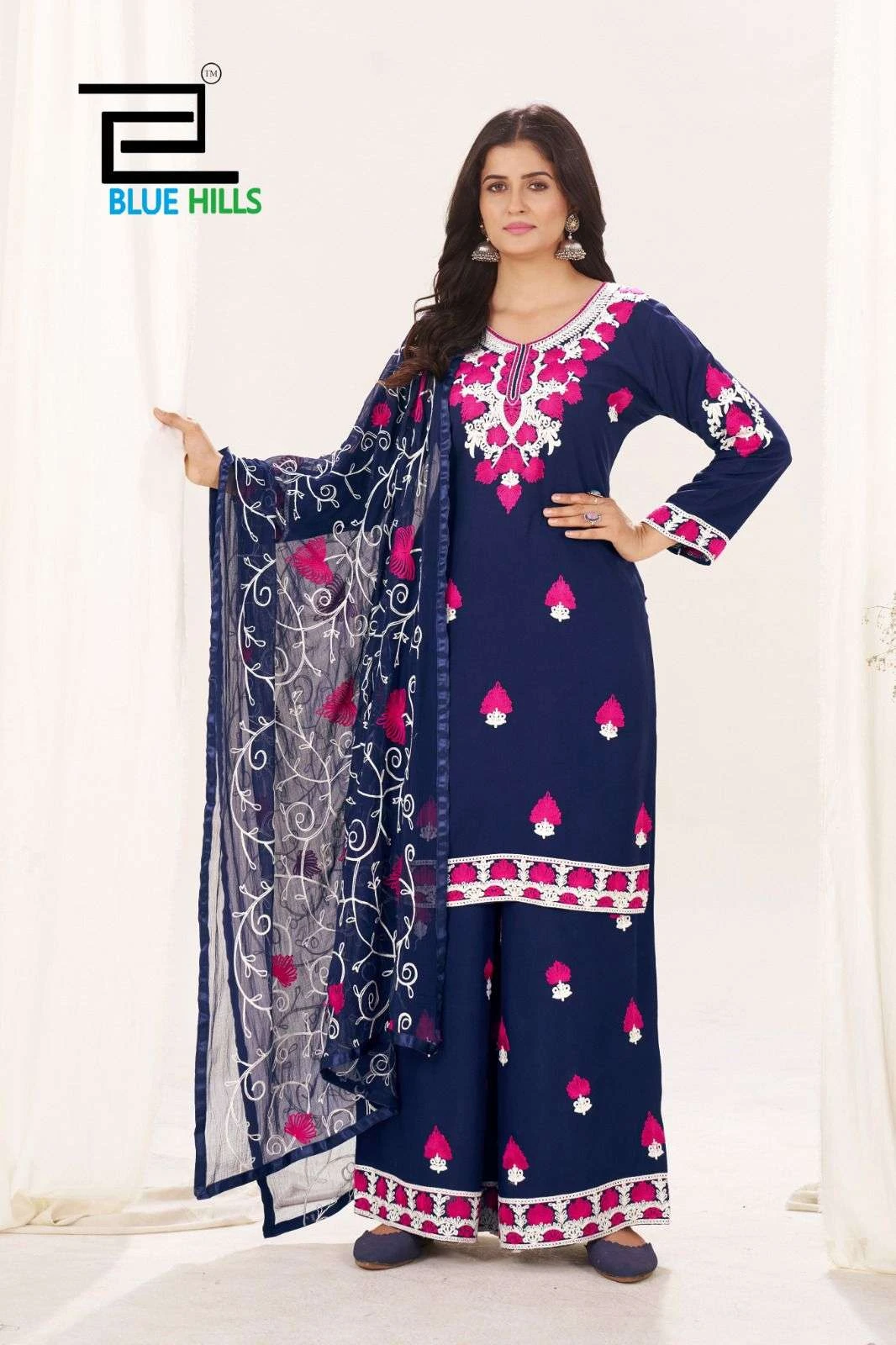 Blue Hills Pink Lotus