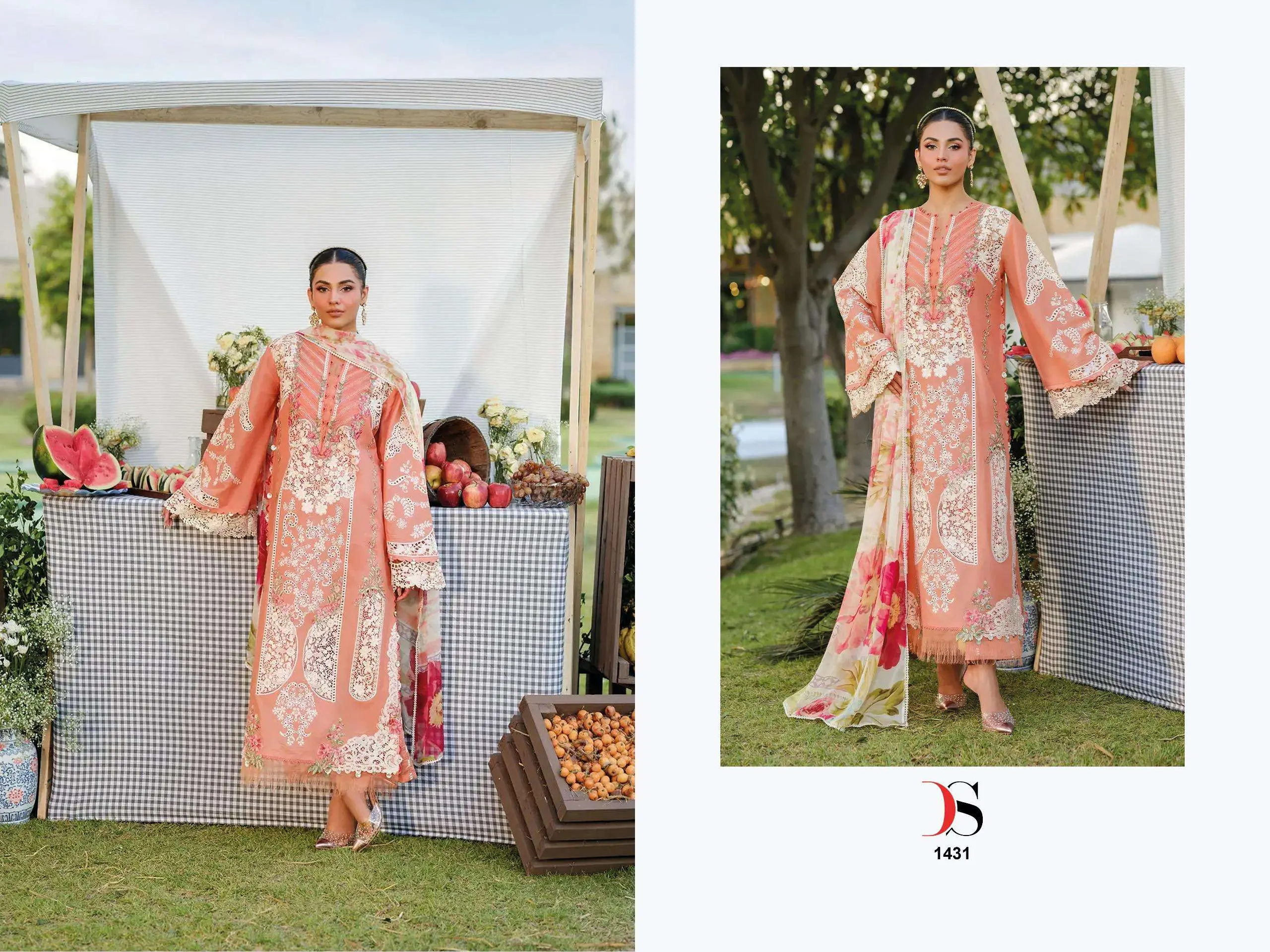Deepsy Suits Elaf Luxury Lawn 25 Vol 4