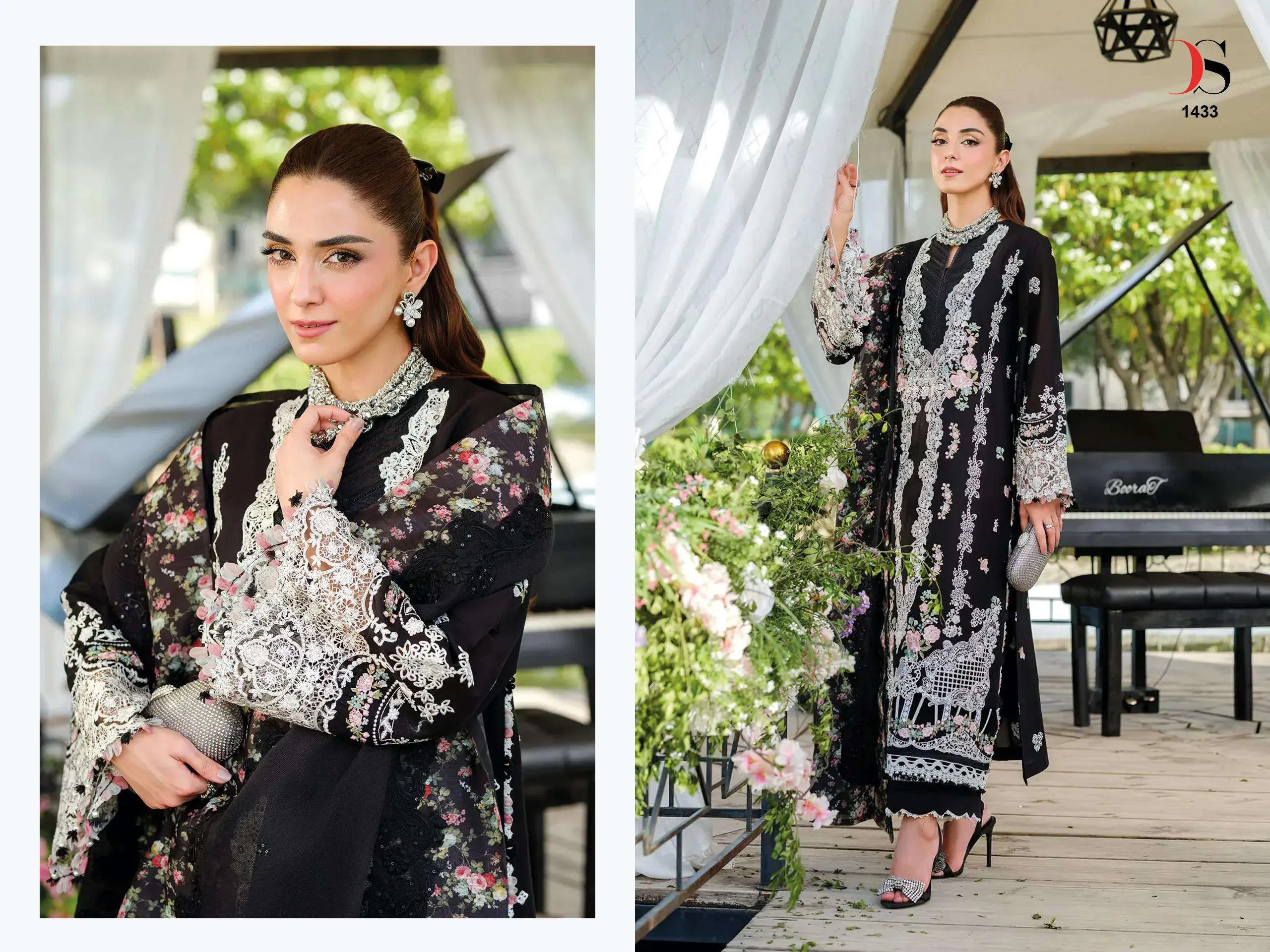 Deepsy Suits Elaf Luxury Lawn 25 Vol 4