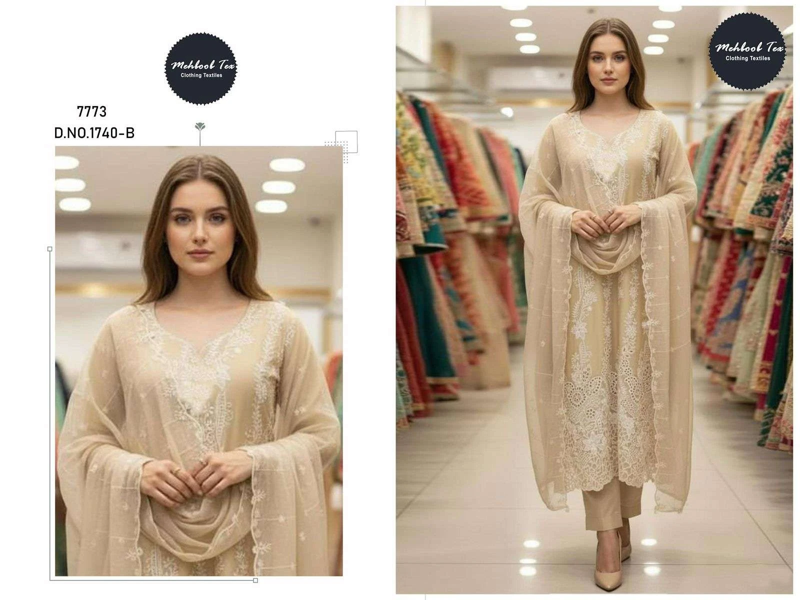 Mehboob Tex Design No – 1740 Ab