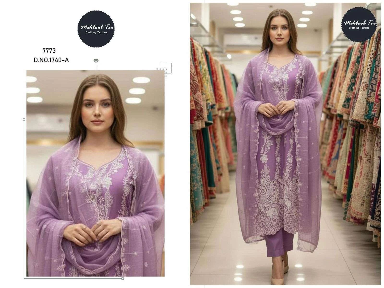 Mehboob Tex Design No – 1740 Ab