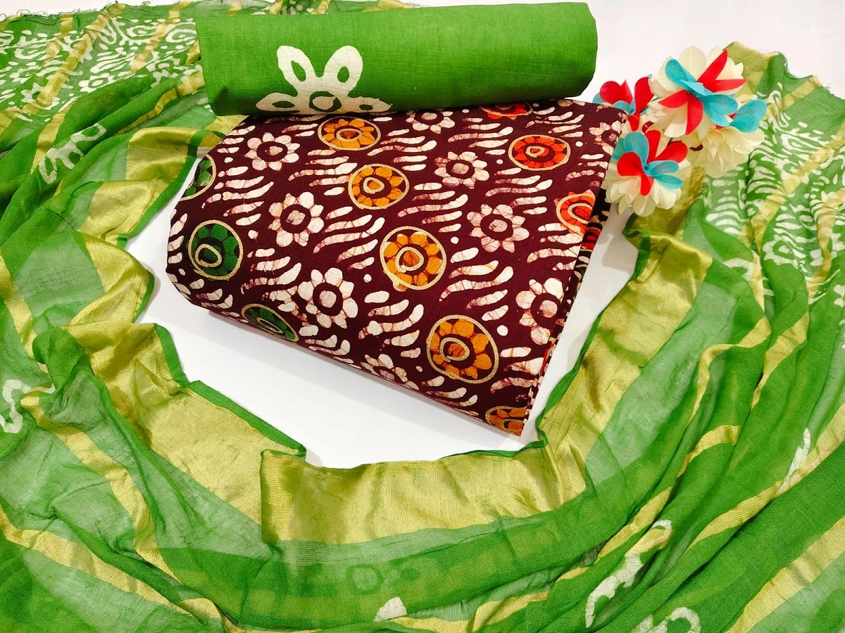 Nemi Multi Gold Wax Batik