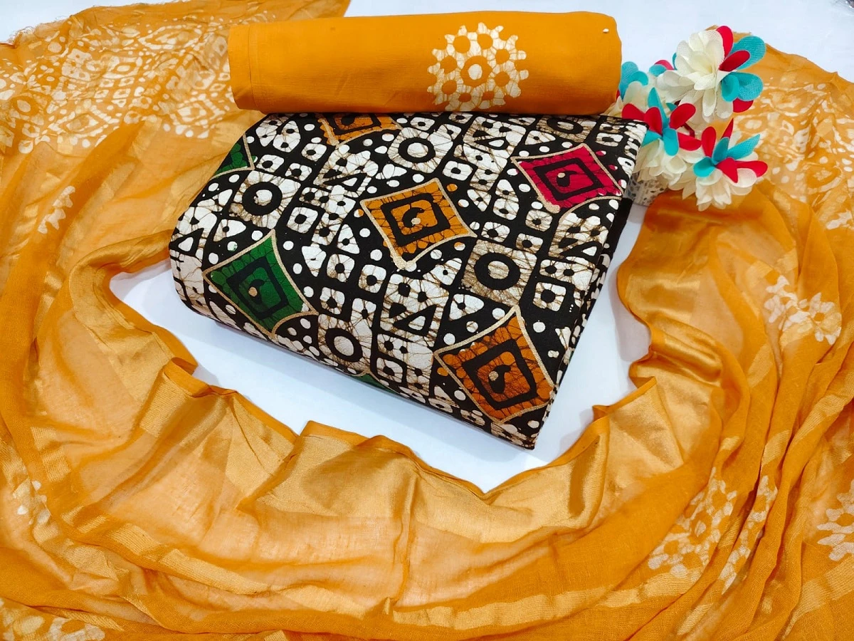 Nemi Multi Gold Wax Batik