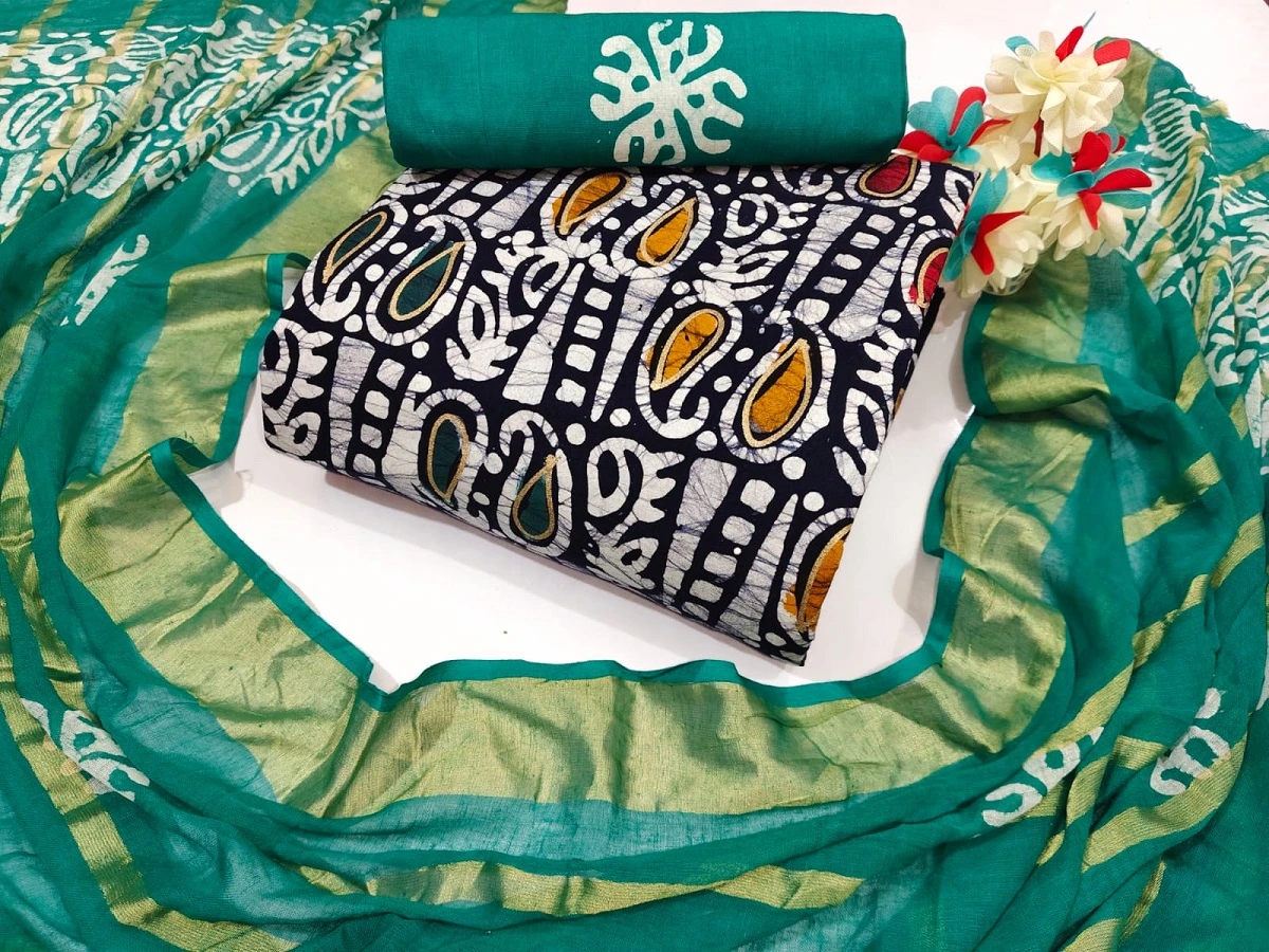 Nemi Multi Gold Wax Batik