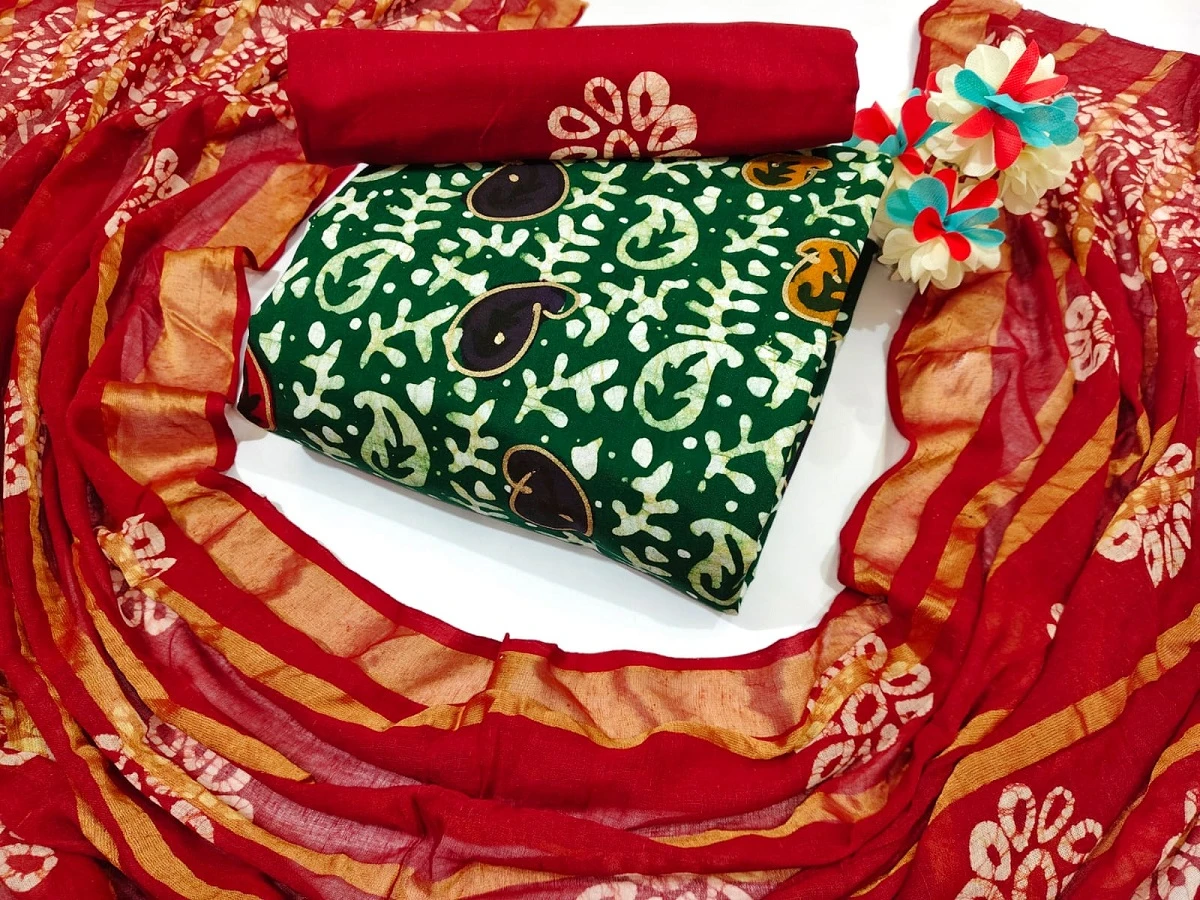 Nemi Multi Gold Wax Batik