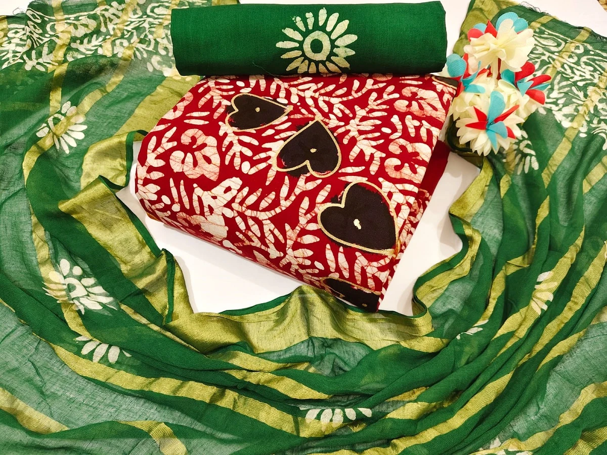 Nemi Multi Gold Wax Batik