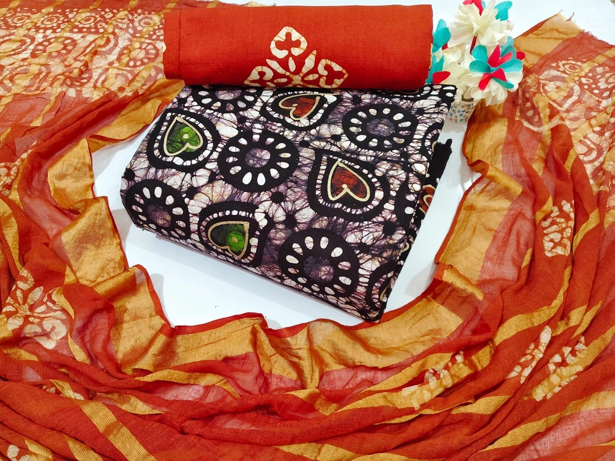 Nemi Multi Gold Wax Batik