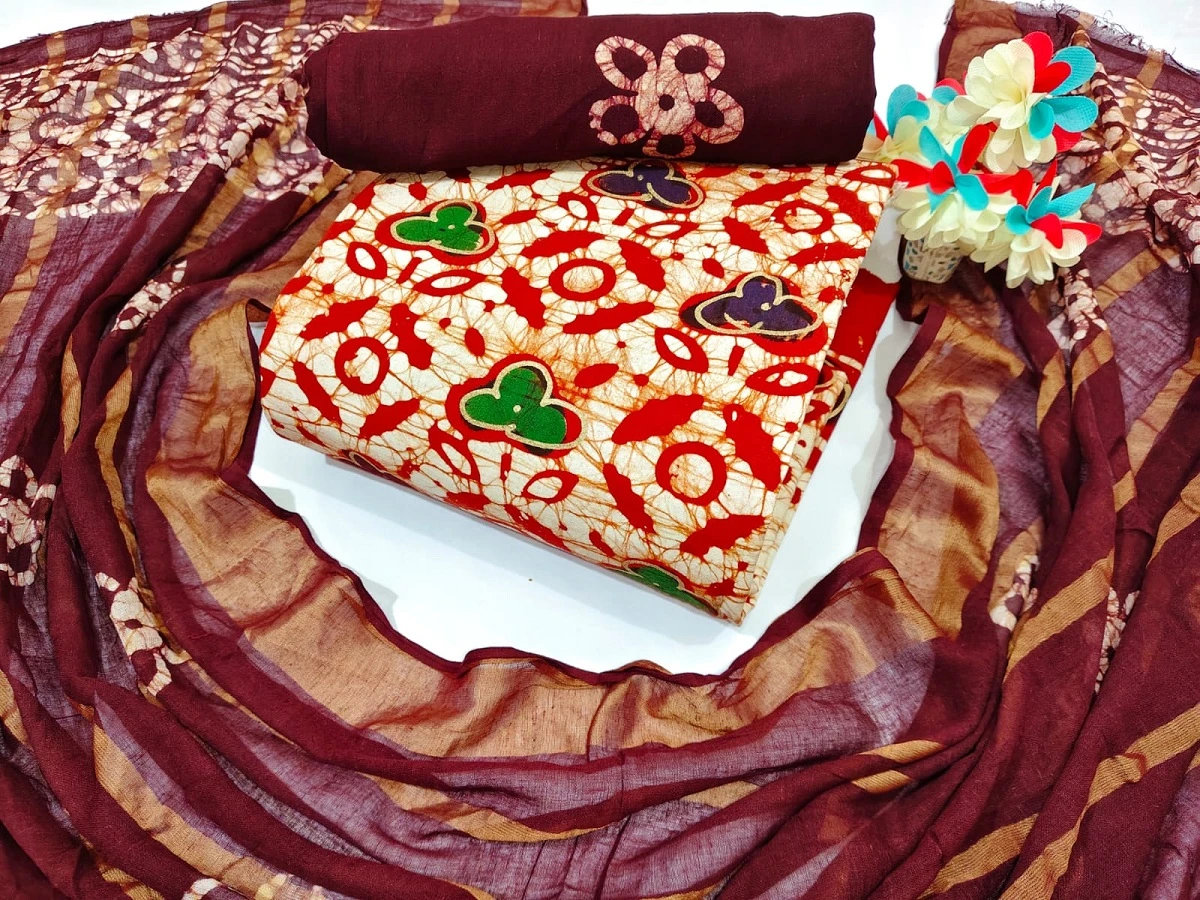 Nemi Multi Gold Wax Batik