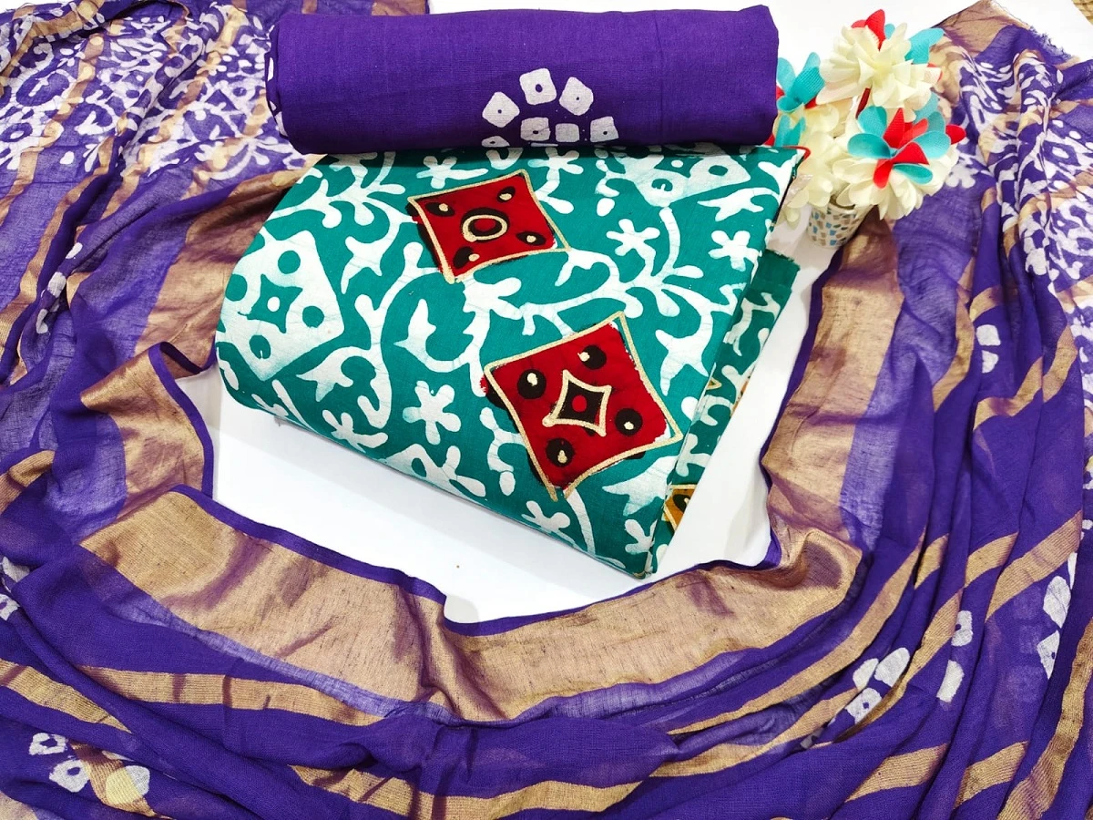 Nemi Multi Gold Wax Batik