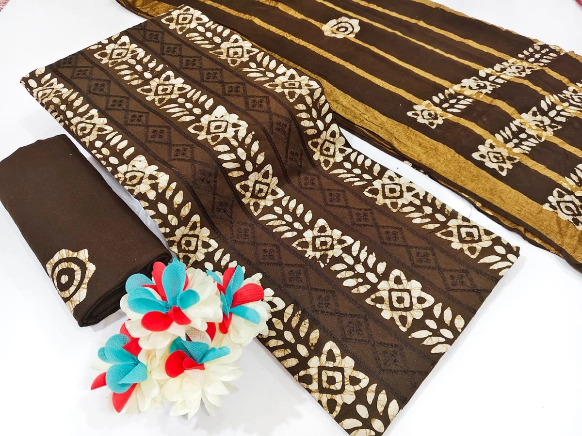 Nemi Wax Batik With Emb Work