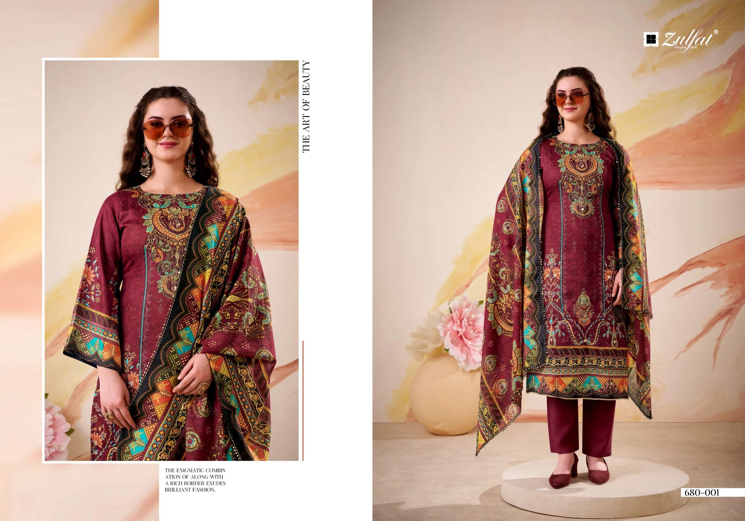 Zulfat Designer Suits Falak