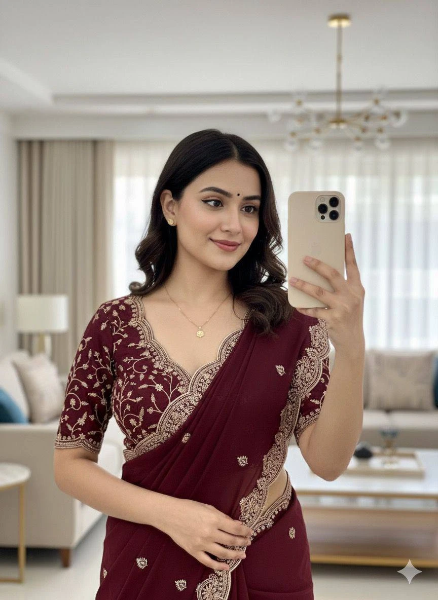 Aab Star Georgette - Image 13