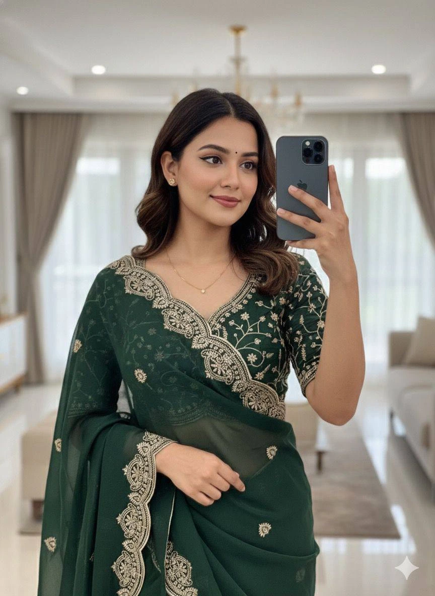 Aab Star Georgette - Image 4