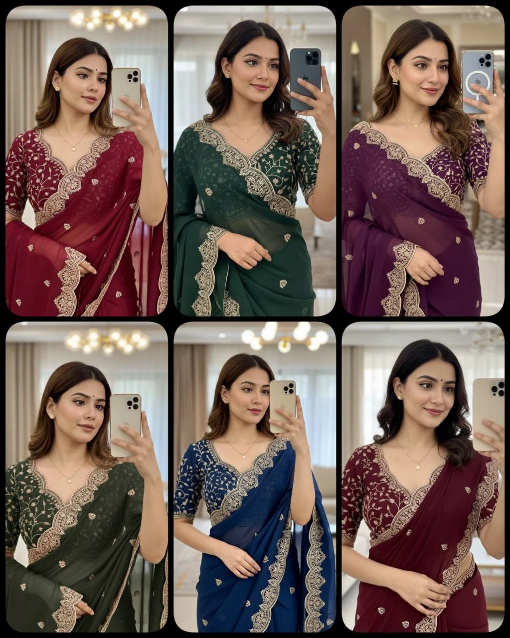 Aab Star Georgette - Image 6