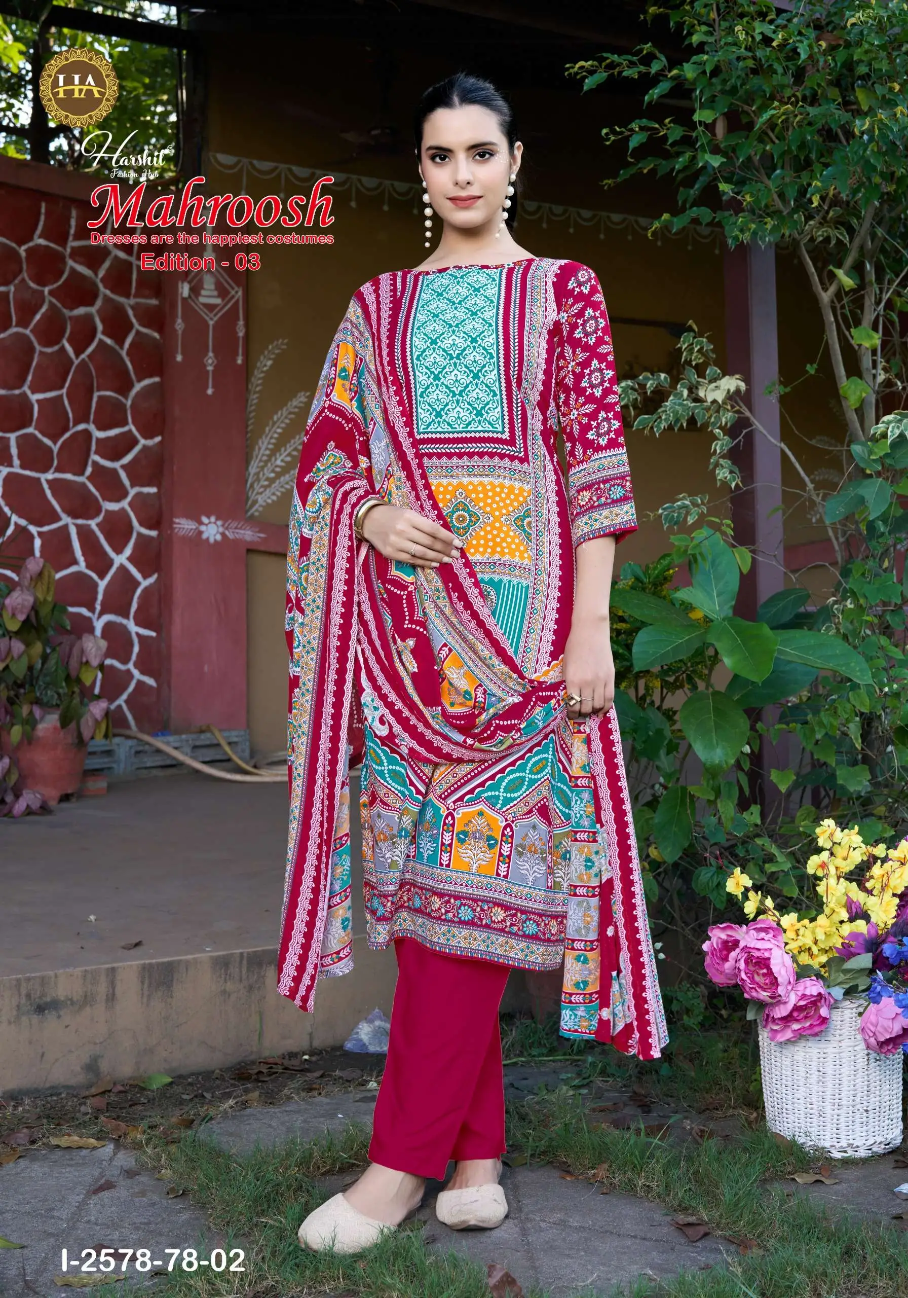 Alok Suits Mahroosh Edition 3 - Image 3
