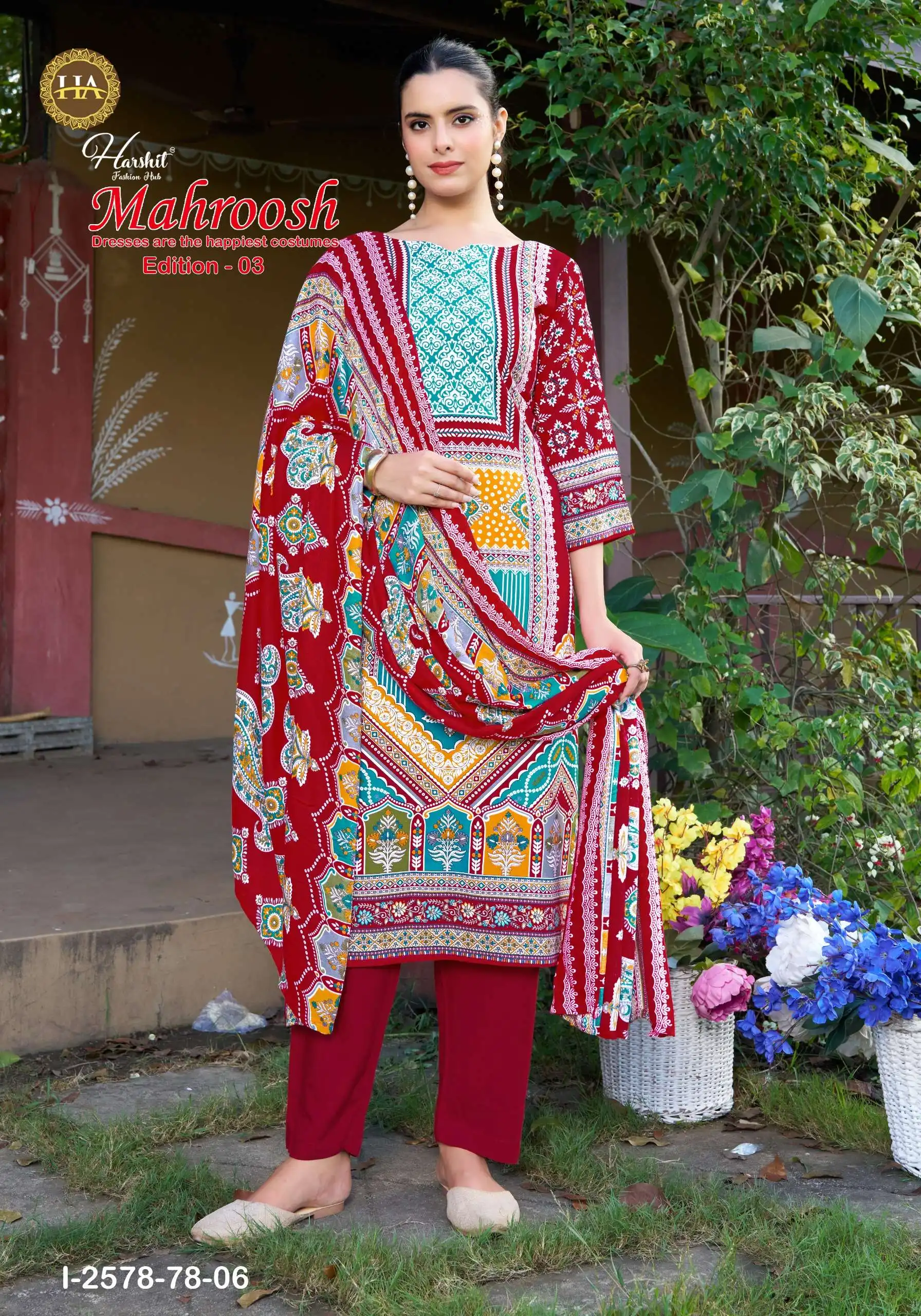 Alok Suits Mahroosh Edition 3 - Image 7